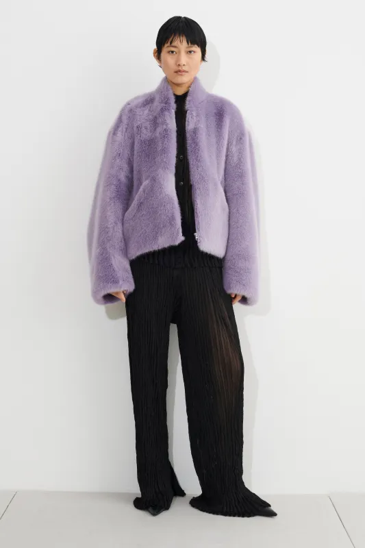 Jiga Faux Fur Jacket made by Christian Wijnants