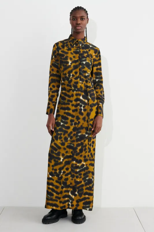 Djale Long Shirt Dress made by Christian Wijnants