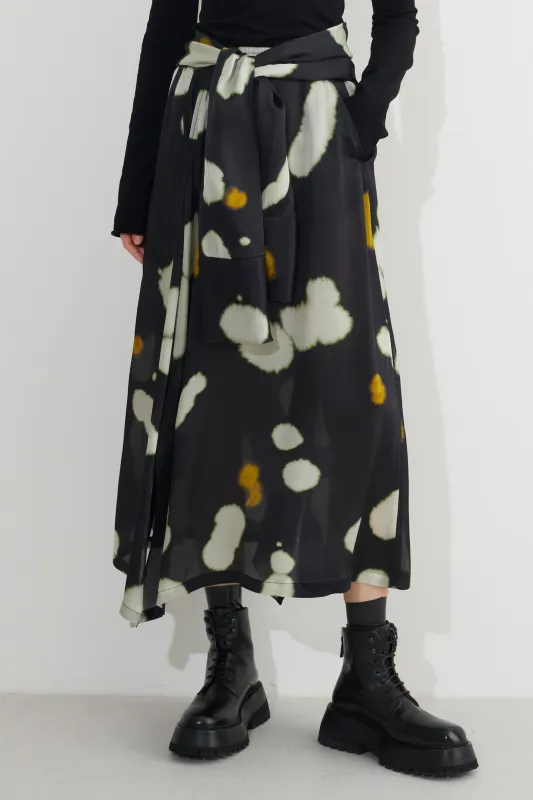 Silval Skirt With Tie Detail sold by Christian Wijnants