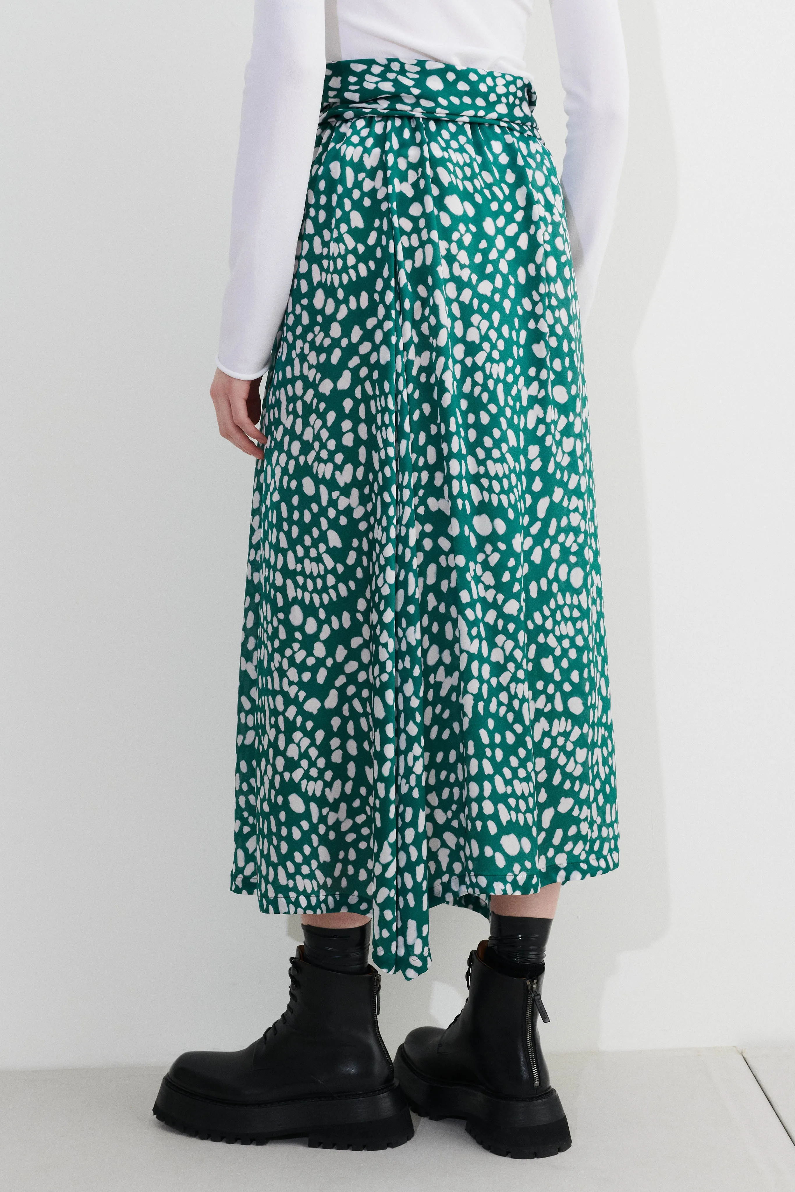 Silva Skirt With Tie Detail sold by Christian Wijnants product image thumbnail 3