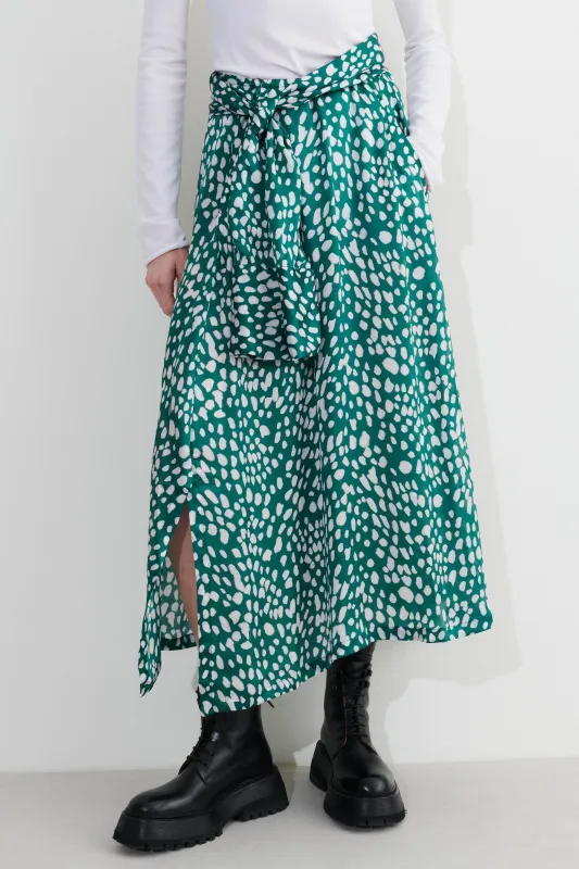 Silva Skirt With Tie Detail sold by Christian Wijnants