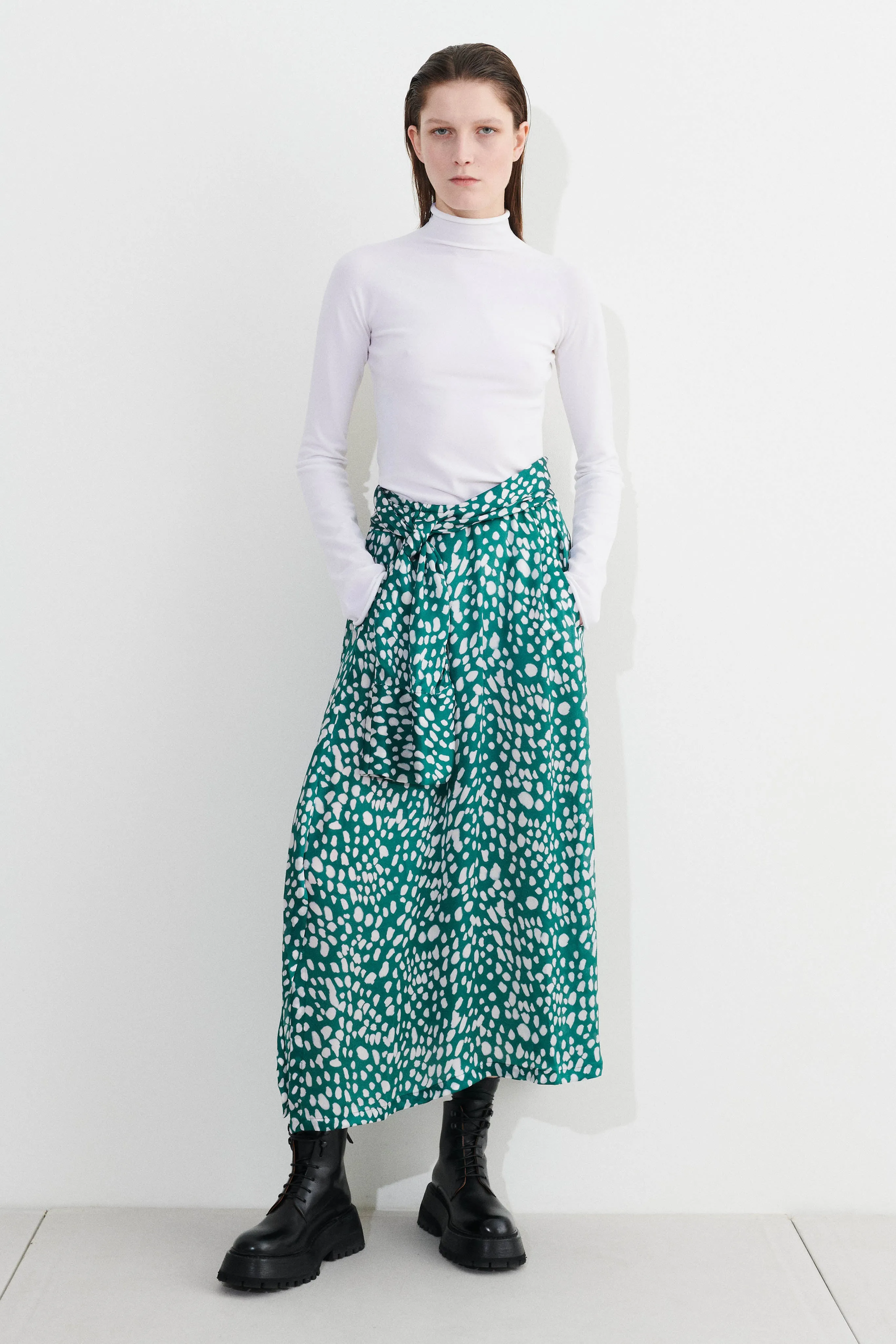 Silva Skirt With Tie Detail sold by Christian Wijnants product image thumbnail 2