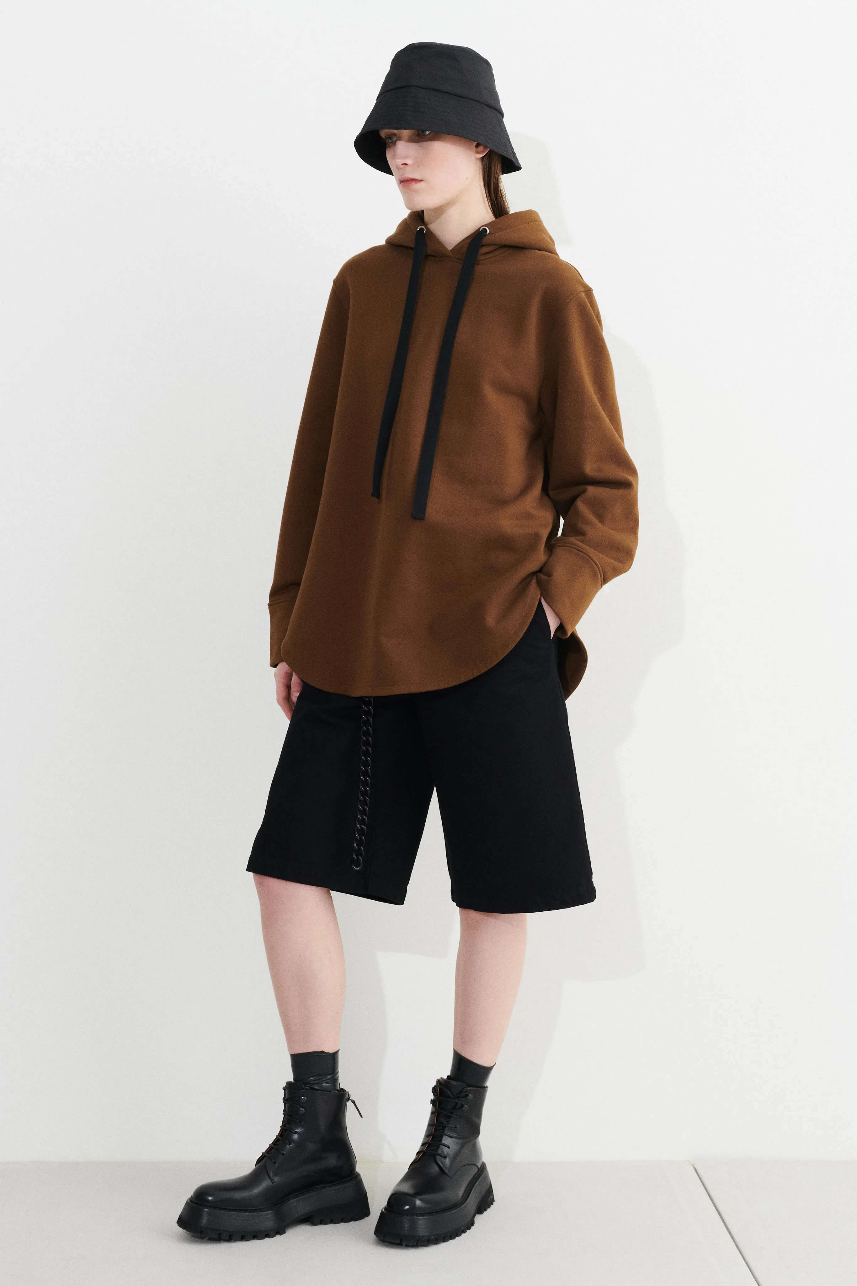 Tossi Hooded Sweatshirt sold by Christian Wijnants product image thumbnail 3