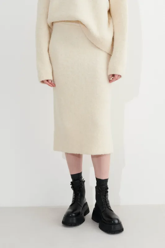 Kophie Boucle Skirt made by Christian Wijnants