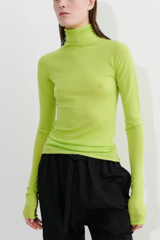 Kimi Wholegarment Knit Turtleneck Top sold by Christian Wijnants