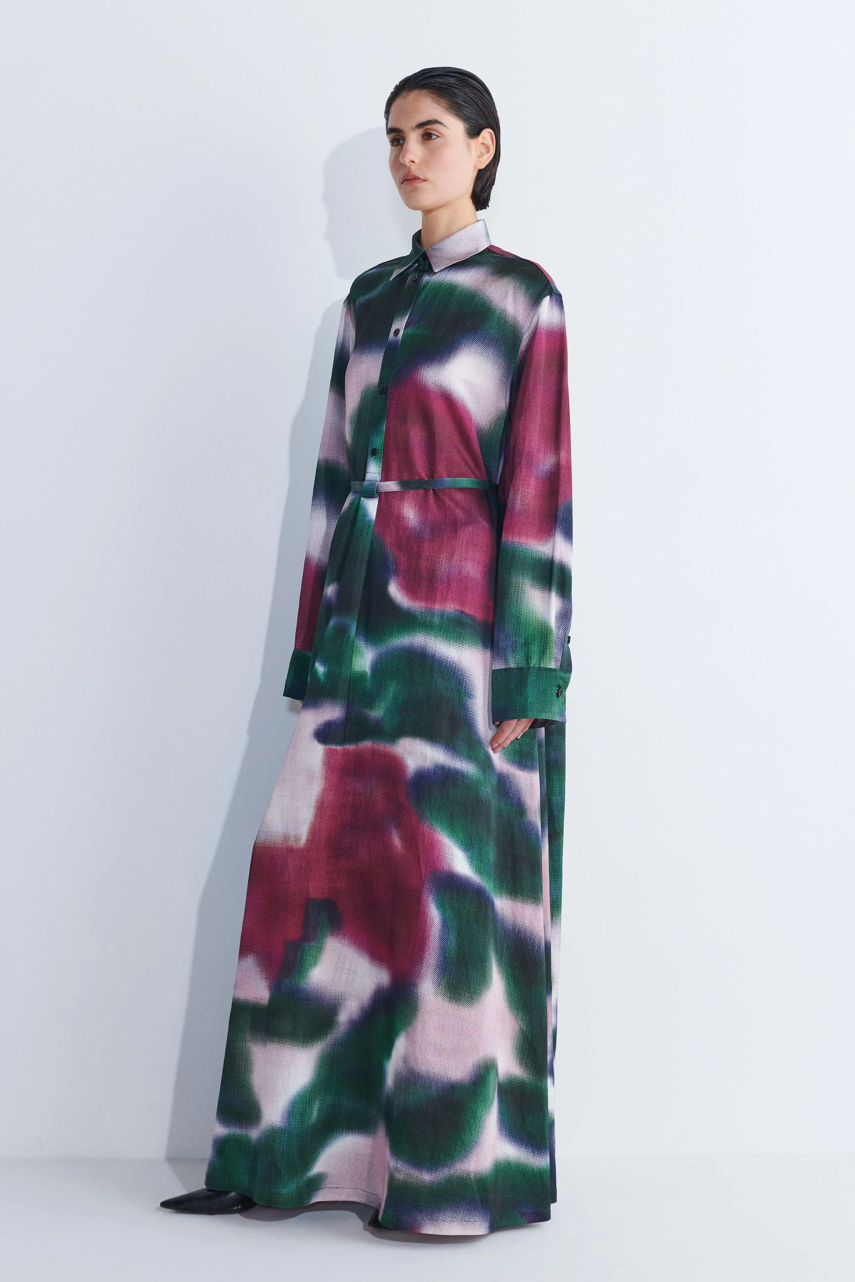 Denyj Floor Length Shirt Dress sold by Christian Wijnants product image thumbnail 5