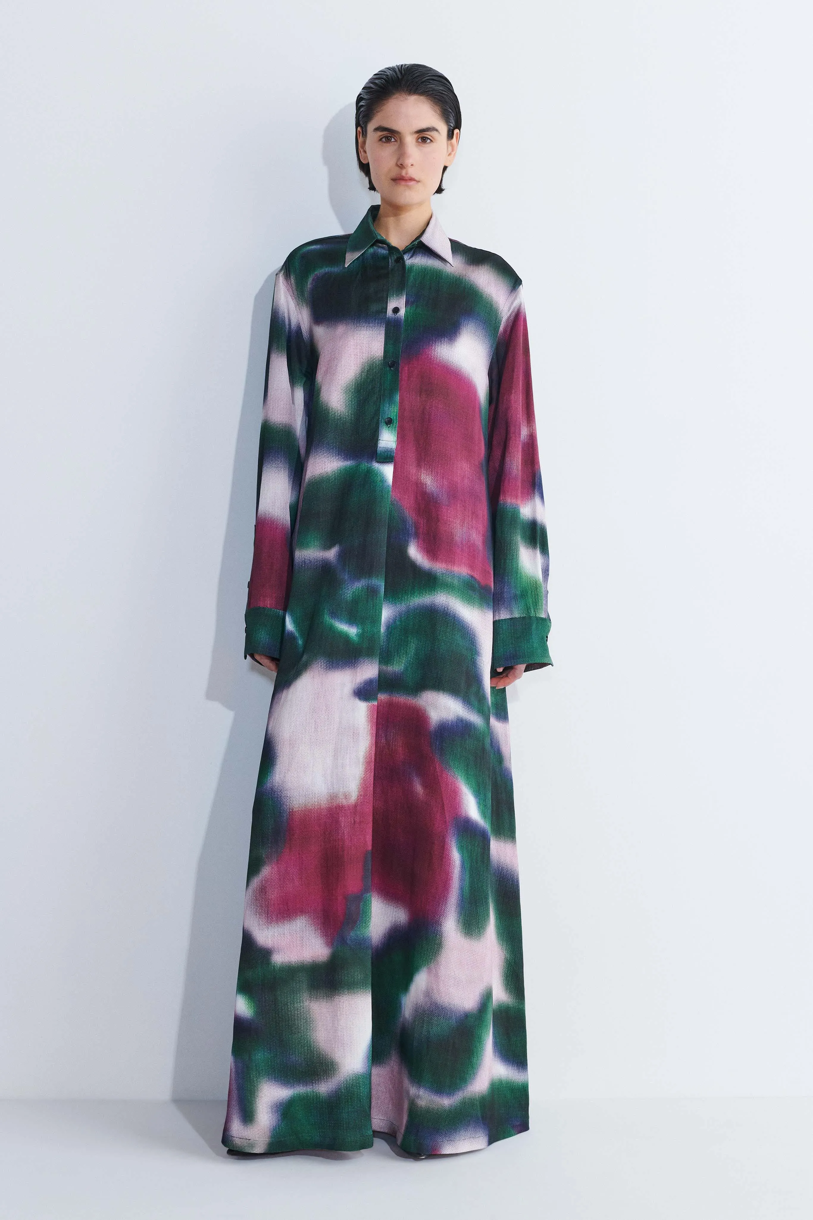 Denyj Floor Length Shirt Dress sold by Christian Wijnants product image thumbnail 4