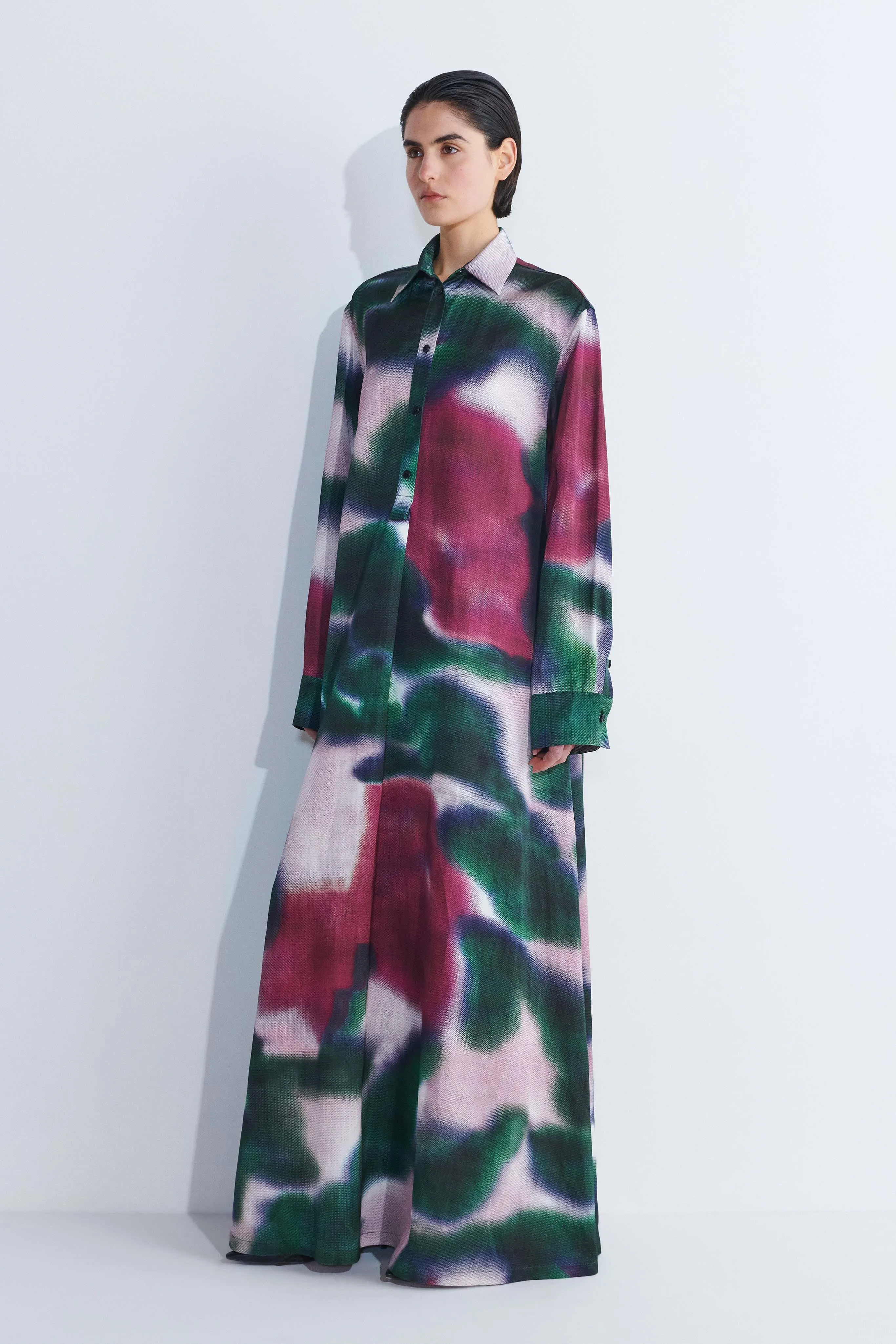 Denyj Floor Length Shirt Dress sold by Christian Wijnants product image thumbnail 2