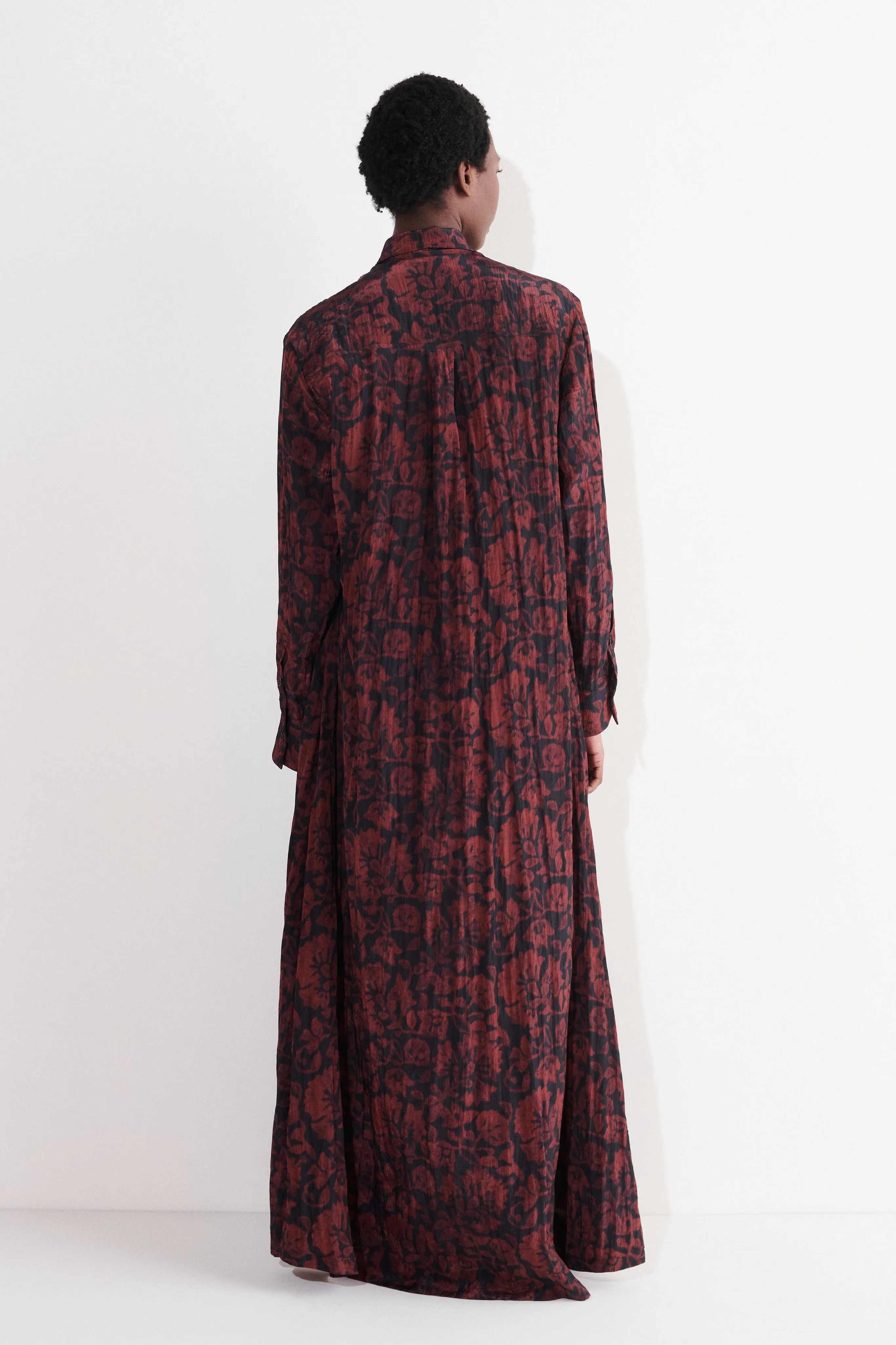 Deny Floor Length Shirt Dress sold by Christian Wijnants product image thumbnail 3
