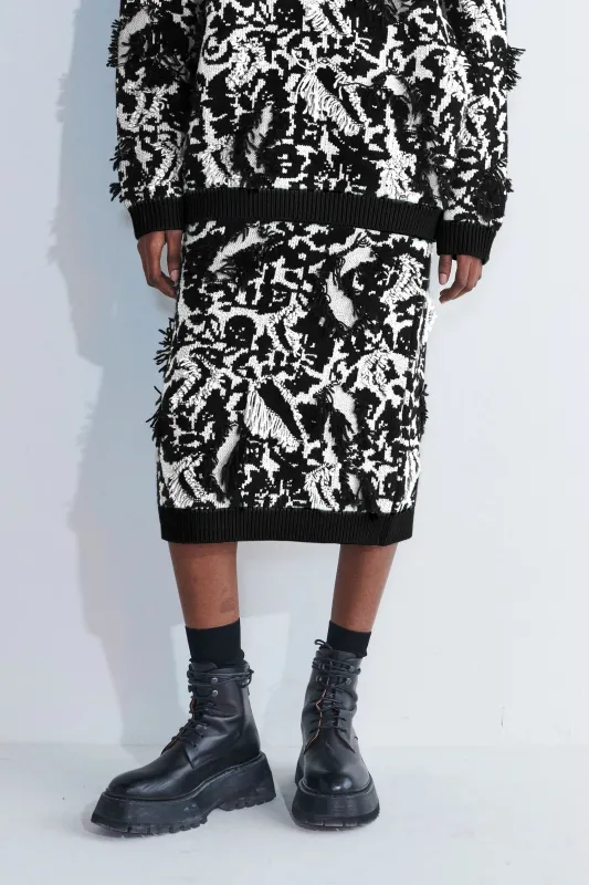 Kelia Jacquard Skirt sold by Christian Wijnants