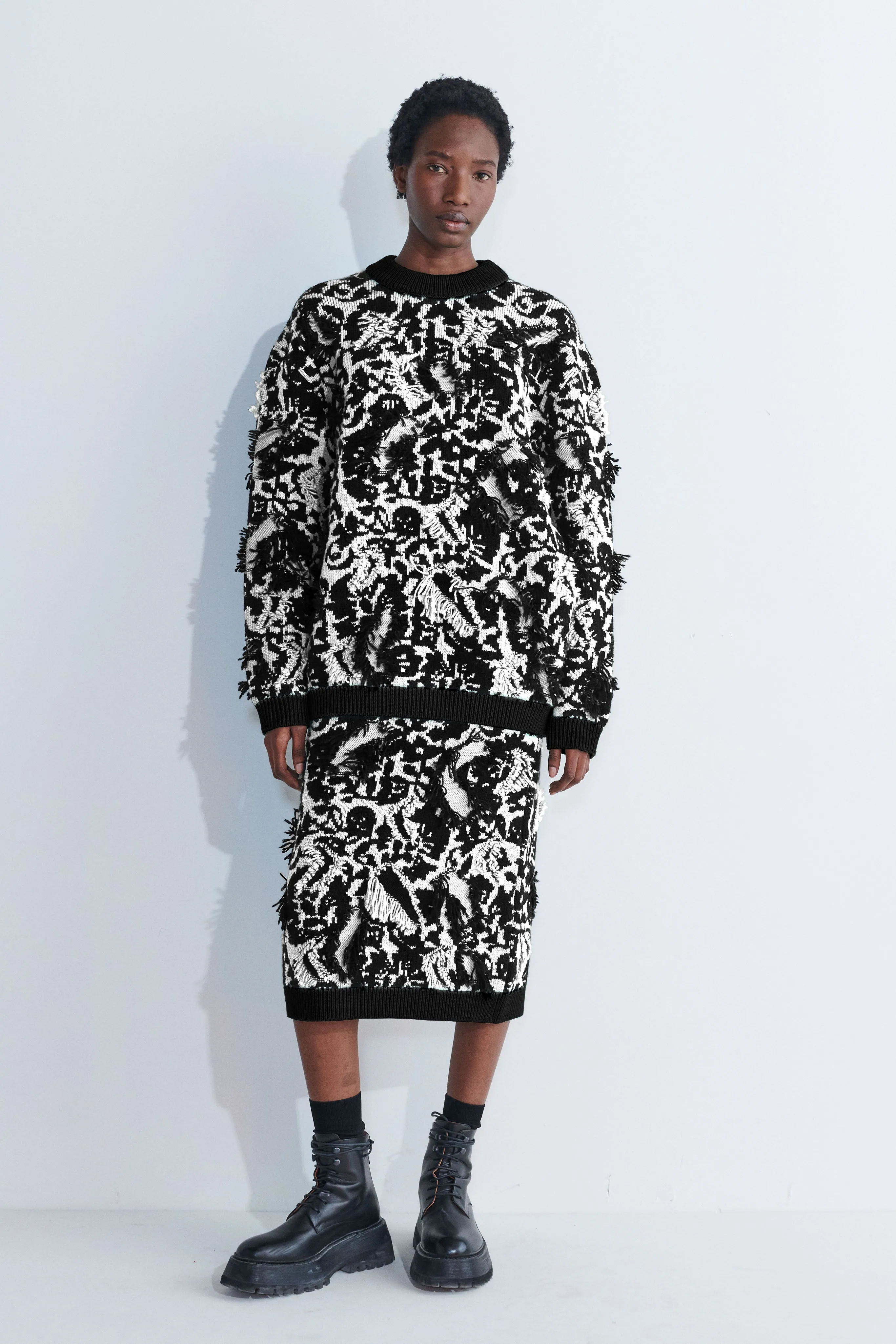 Kelia Jacquard Skirt sold by Christian Wijnants product image thumbnail 2