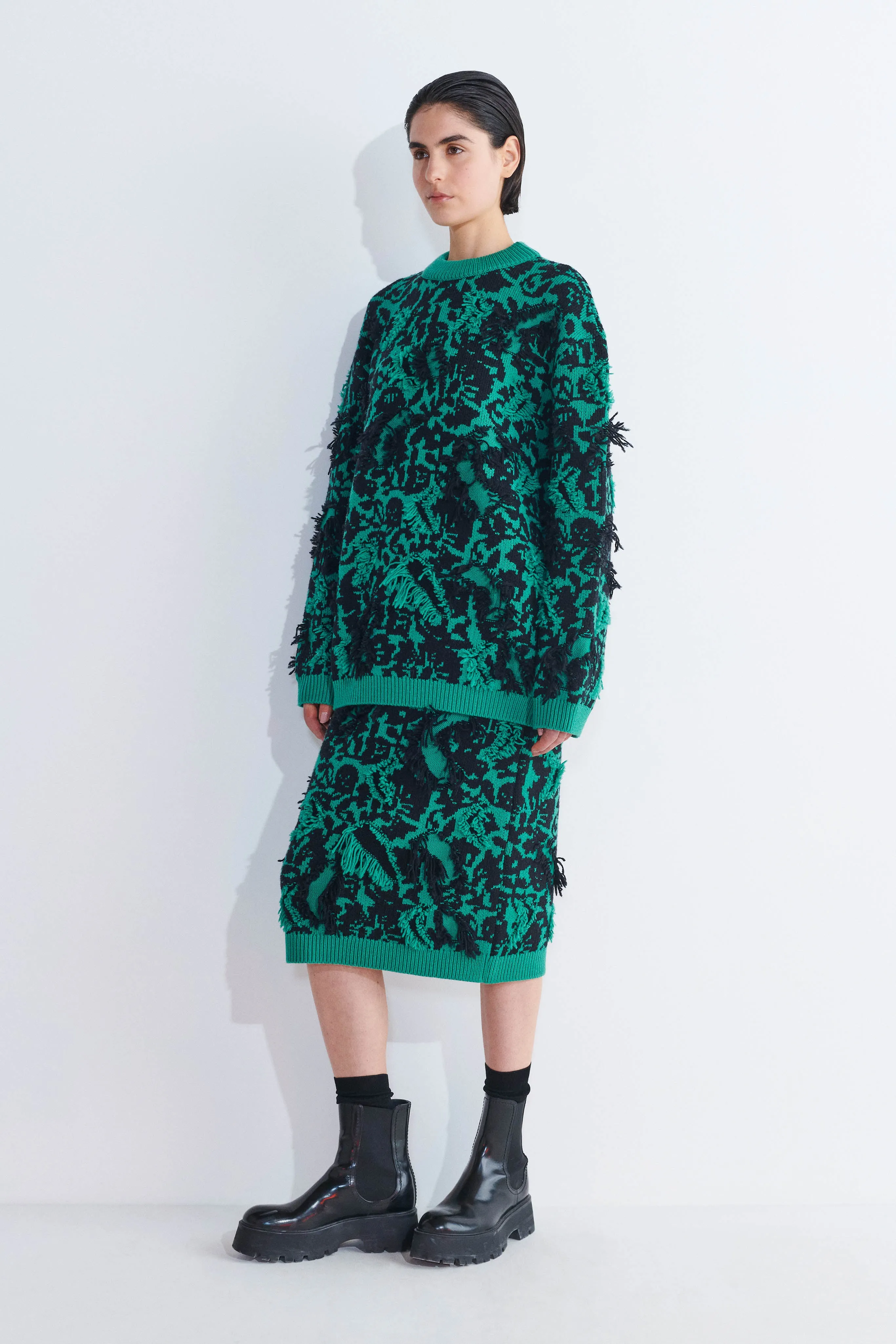 Kelia Jacquard Skirt sold by Christian Wijnants product image thumbnail 3