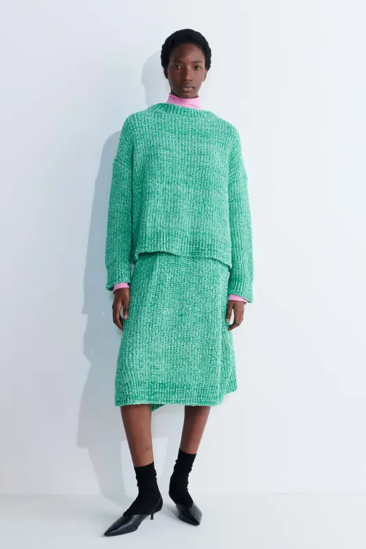 Kimya Rib Skirt sold by Christian Wijnants