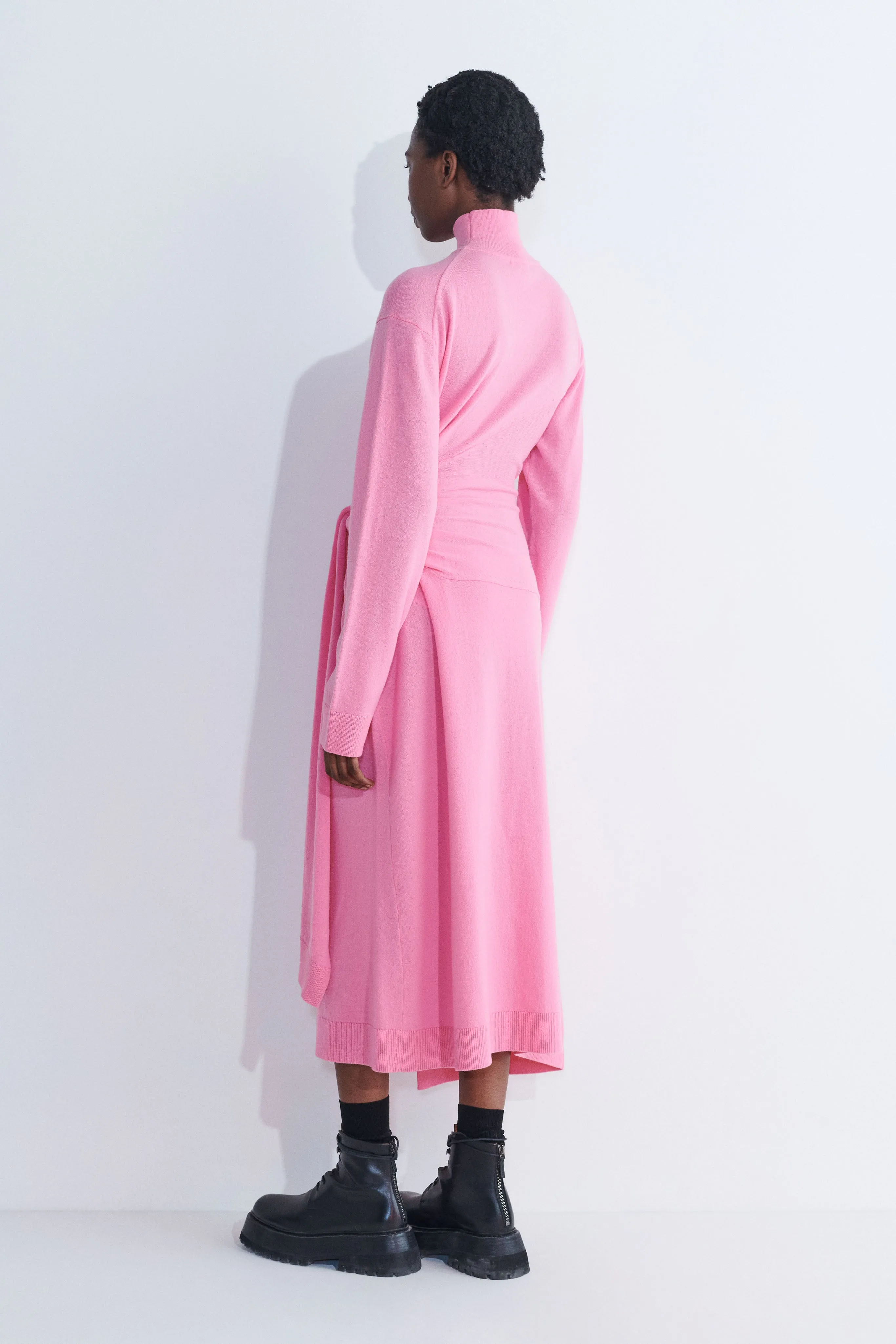 Krissy Wrap Dress With High Neck sold by Christian Wijnants product image thumbnail 3