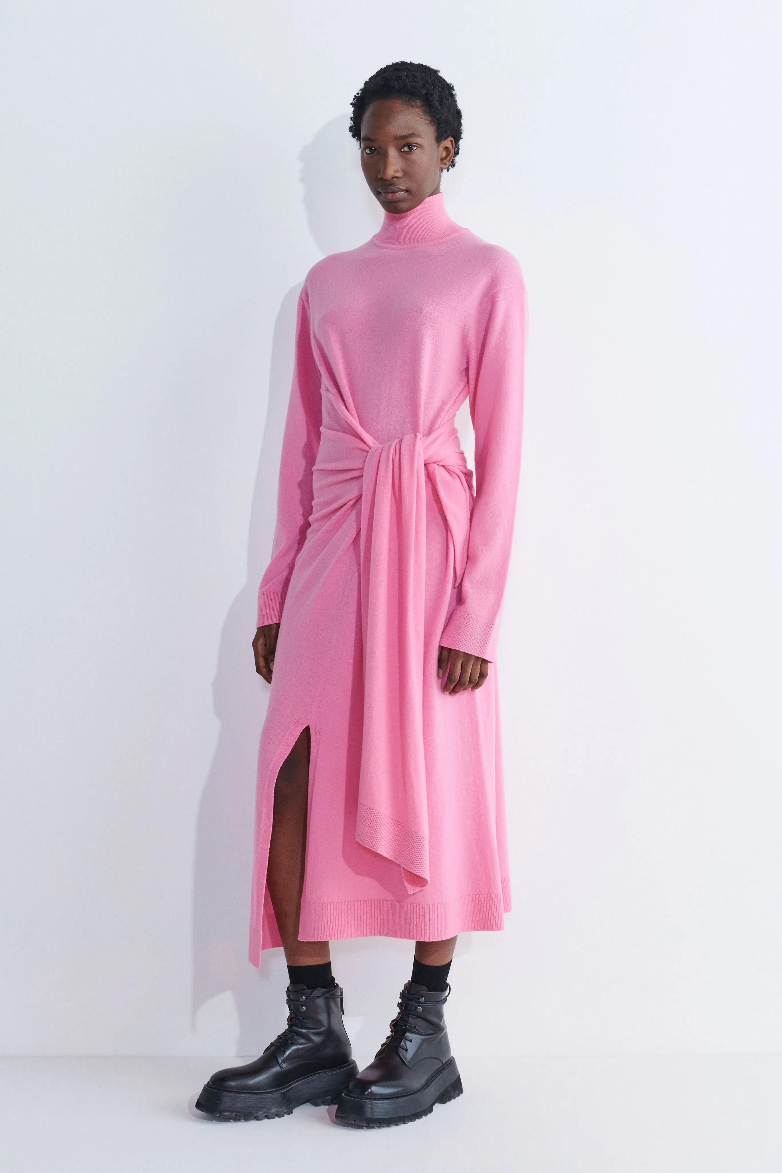 Krissy Wrap Dress With High Neck sold by Christian Wijnants product image thumbnail 2