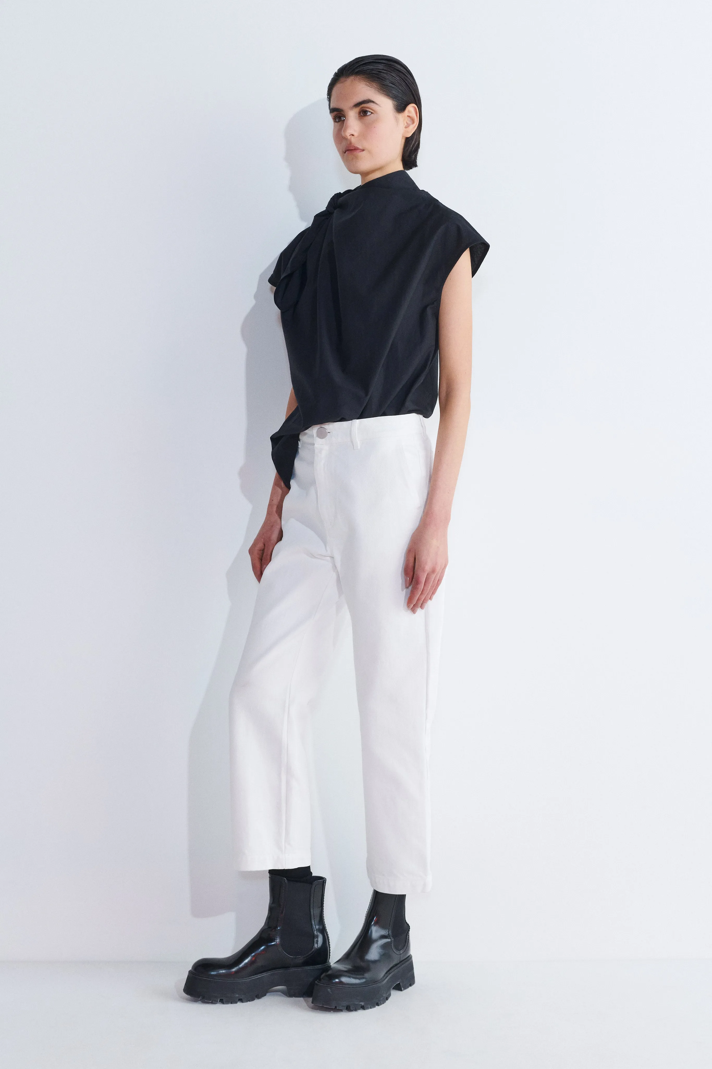 Palaki Cropped Denim sold by Christian Wijnants product image thumbnail 2