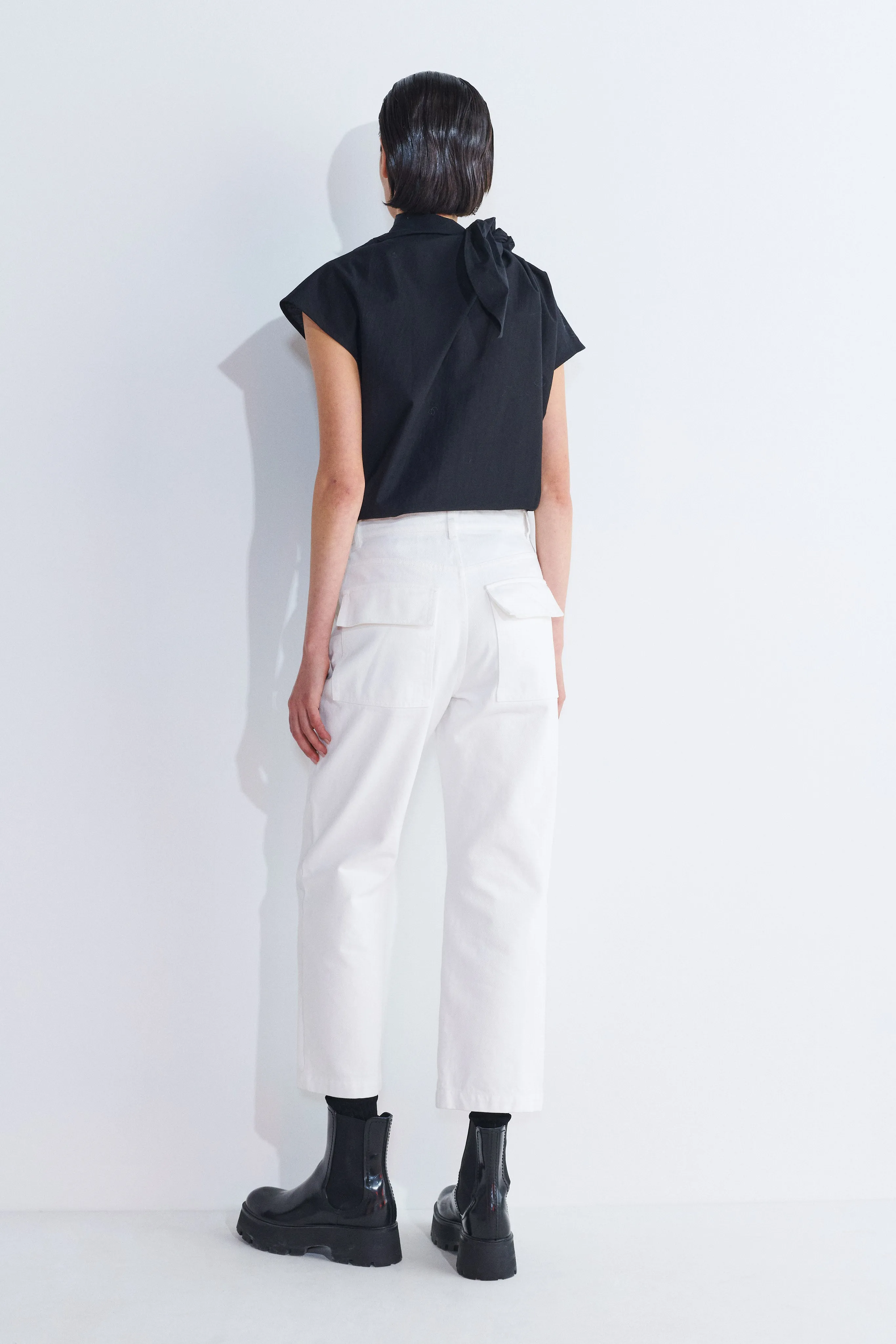 Palaki Cropped Denim sold by Christian Wijnants product image thumbnail 3