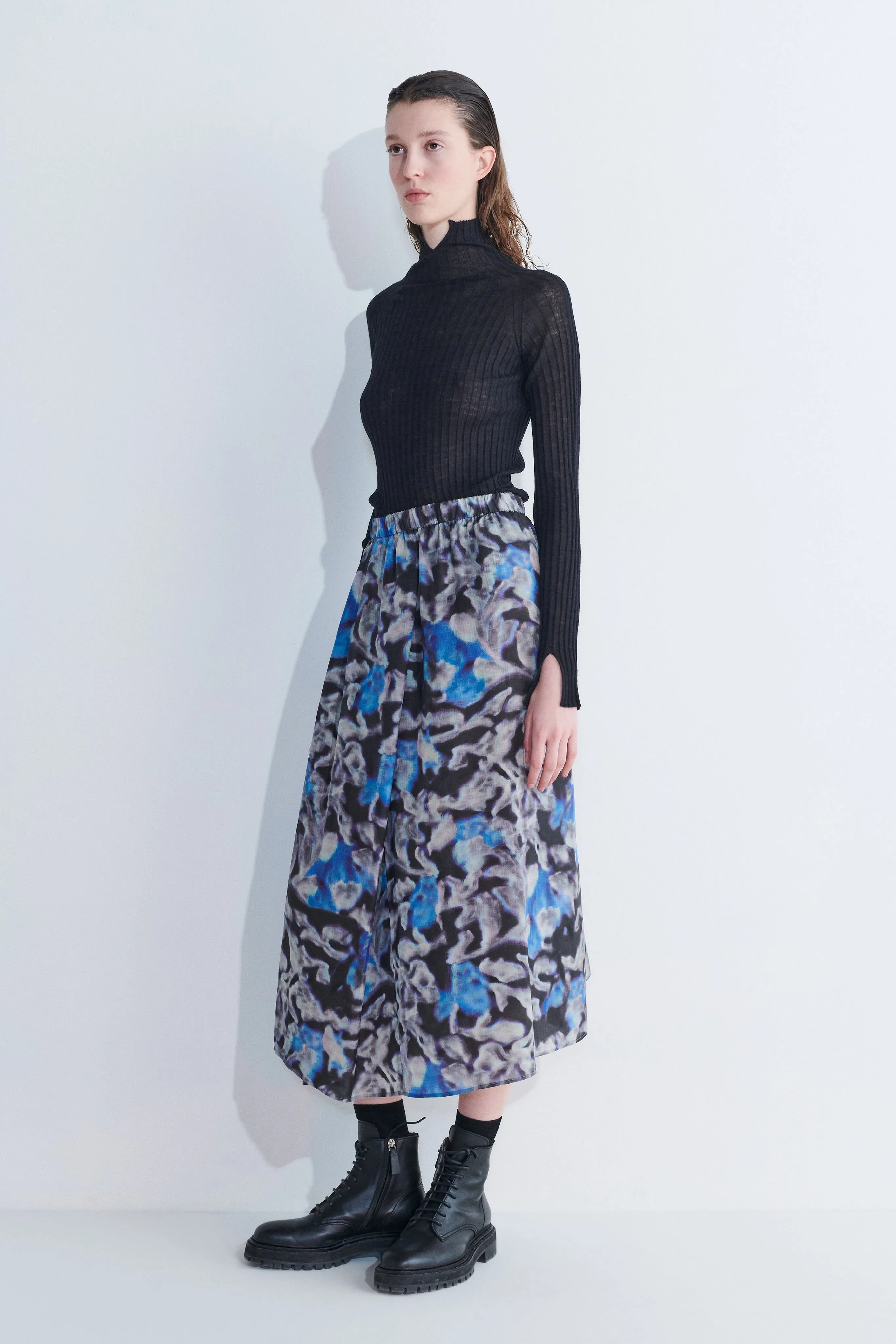 Sonam Elastic Waistband Skirt sold by Christian Wijnants product image thumbnail 2