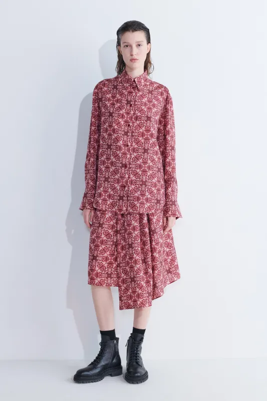 Surati Elastic Waistband Wrap Skirt sold by Christian Wijnants