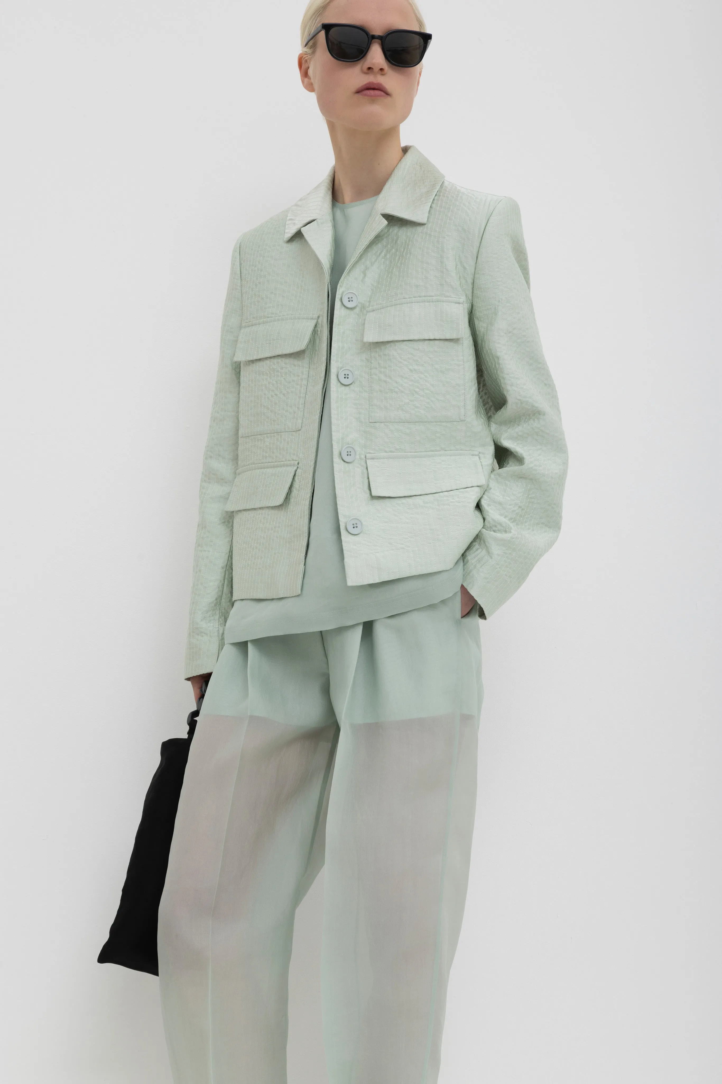 Joripo Quilted Jacket sold by Christian Wijnants product image thumbnail 4