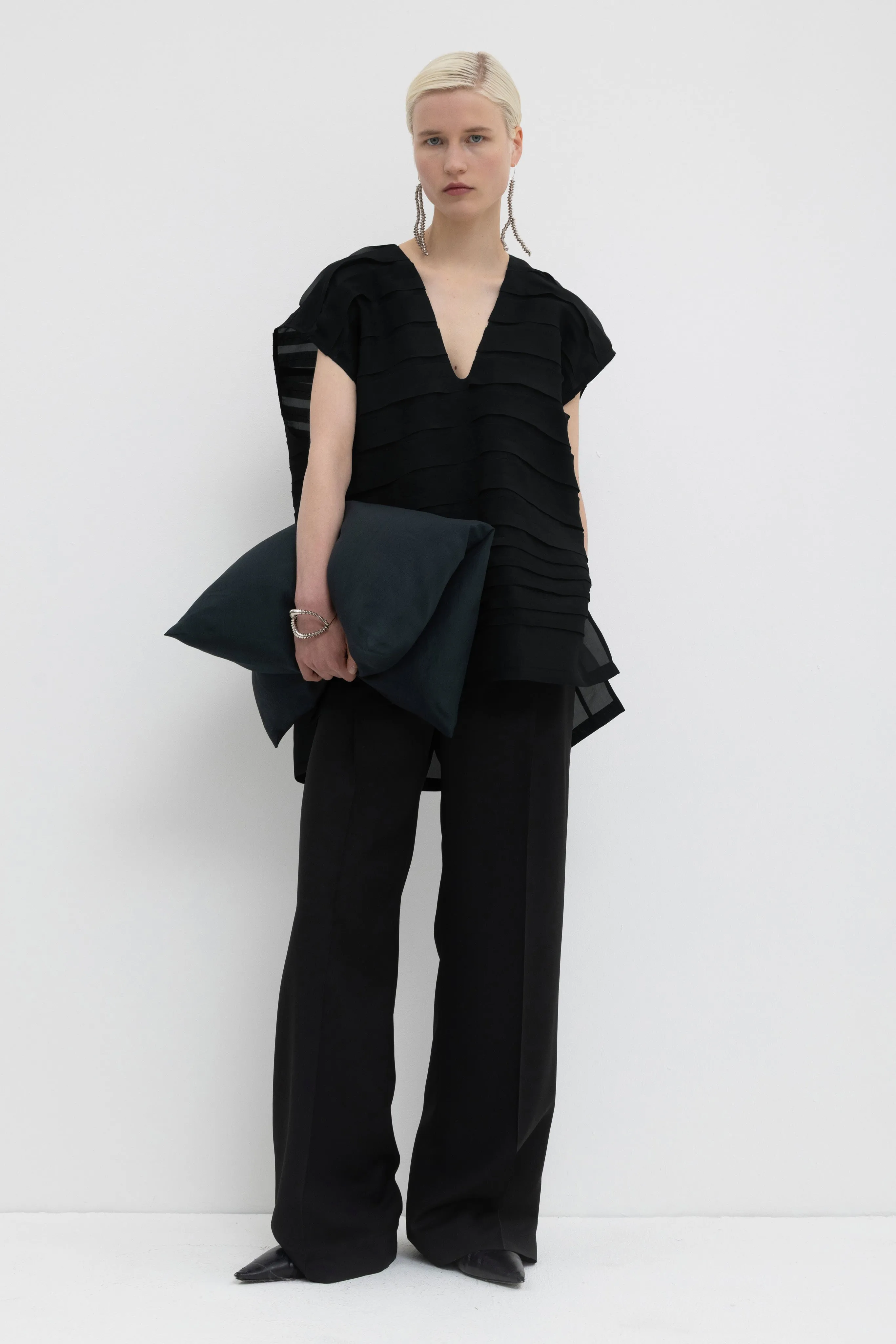 Tiruso Silk Organza Top sold by Christian Wijnants