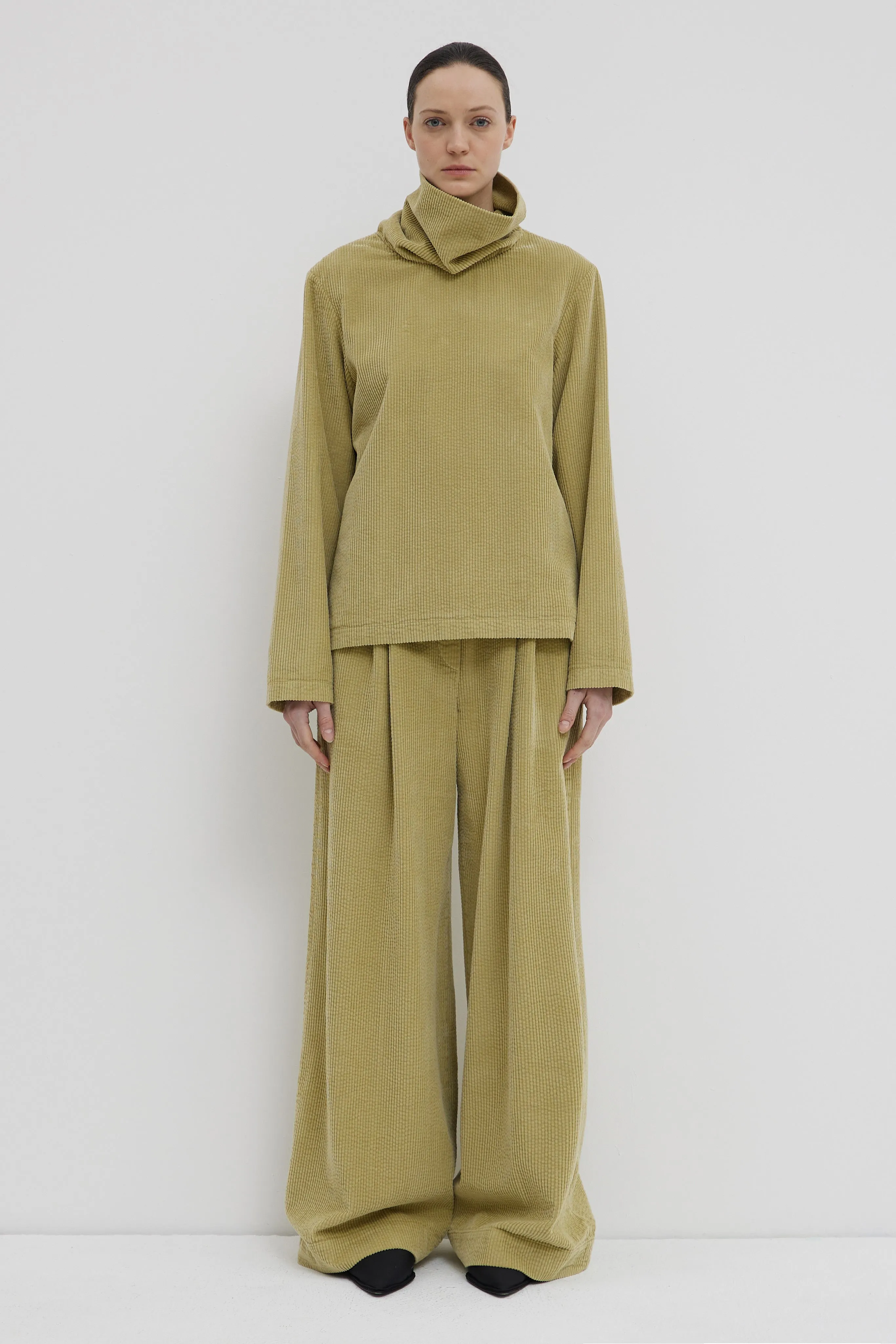 Tiba Corduroy Top sold by Christian Wijnants