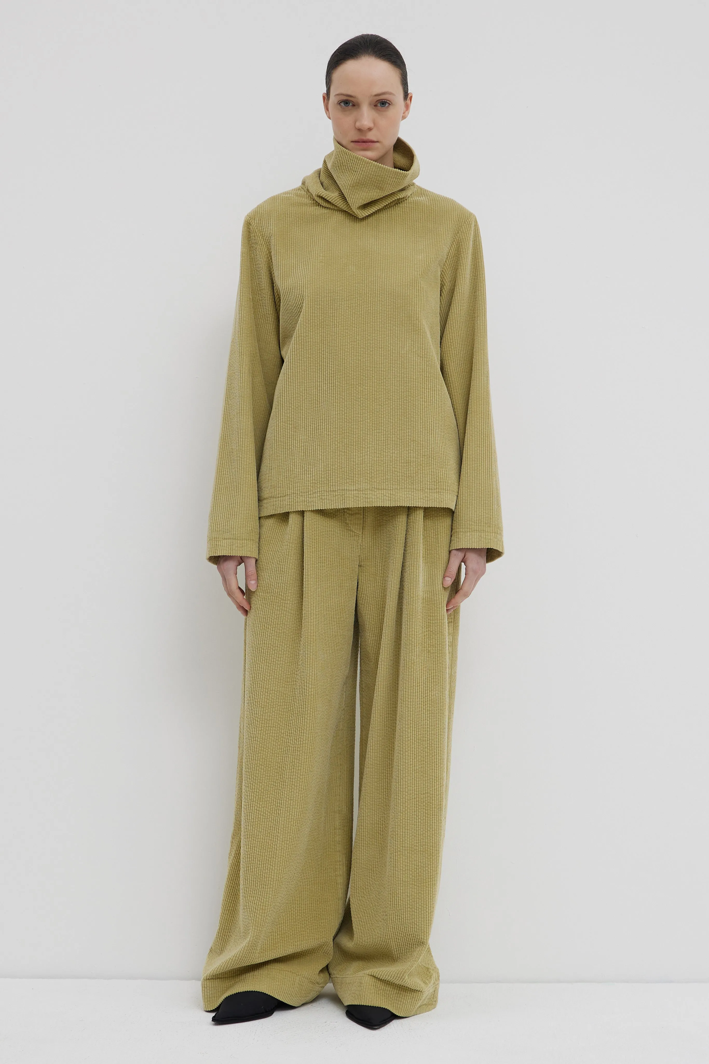 Tiba Corduroy Top sold by Christian Wijnants product image thumbnail 2