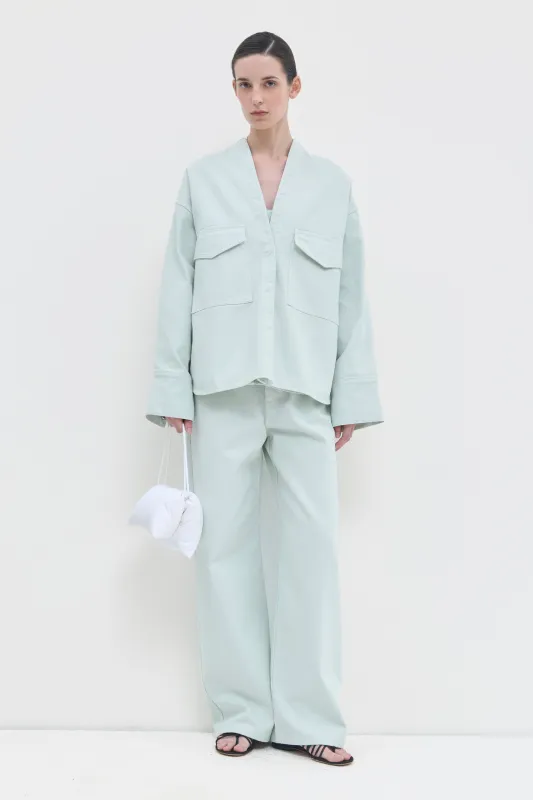 Tarosa Denim Top made by Christian Wijnants