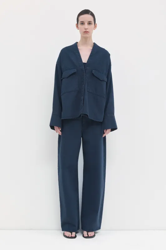 Tarosa Denim Top made by Christian Wijnants
