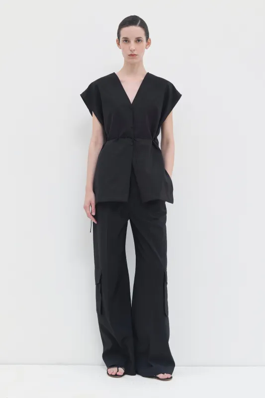 Tipini Wool Top made by Christian Wijnants