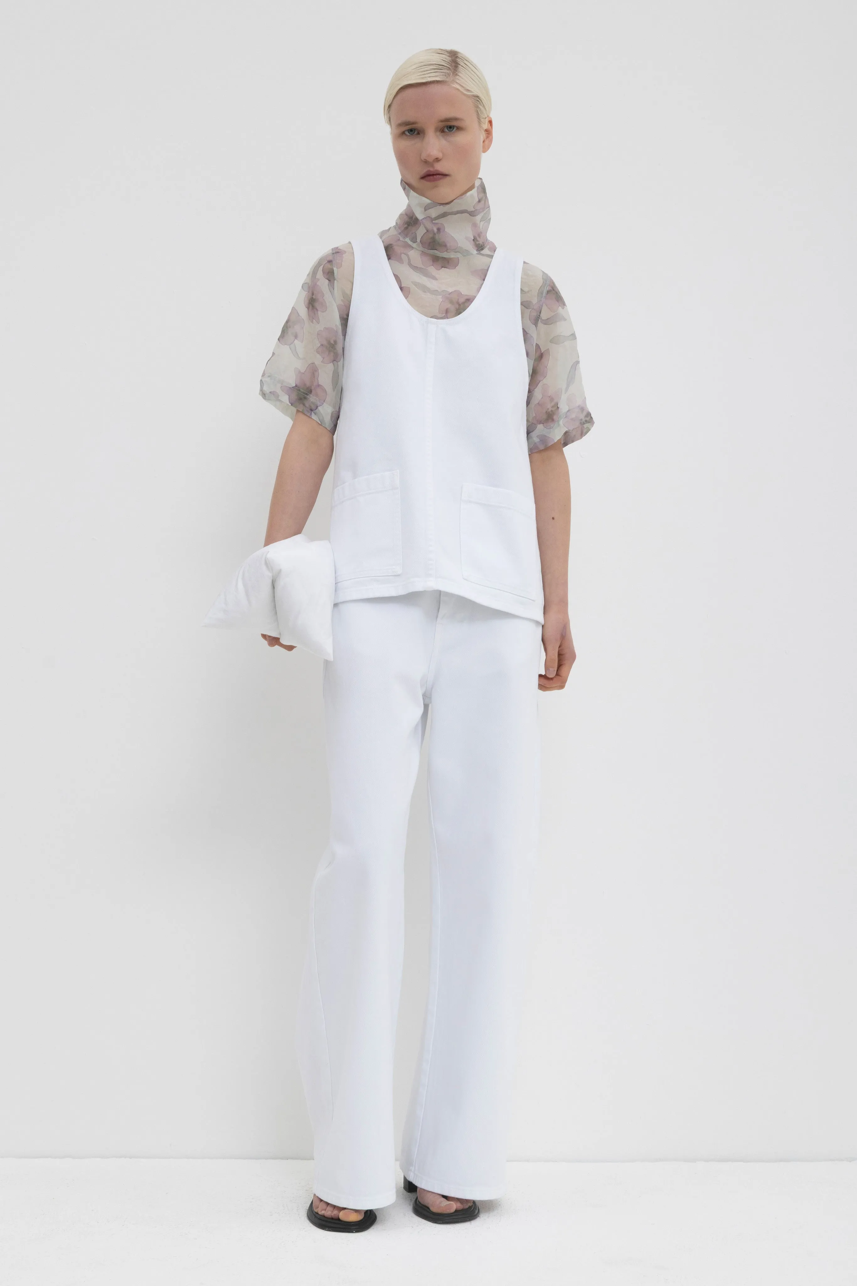 Tralos Denim Top sold by Christian Wijnants product image thumbnail 4