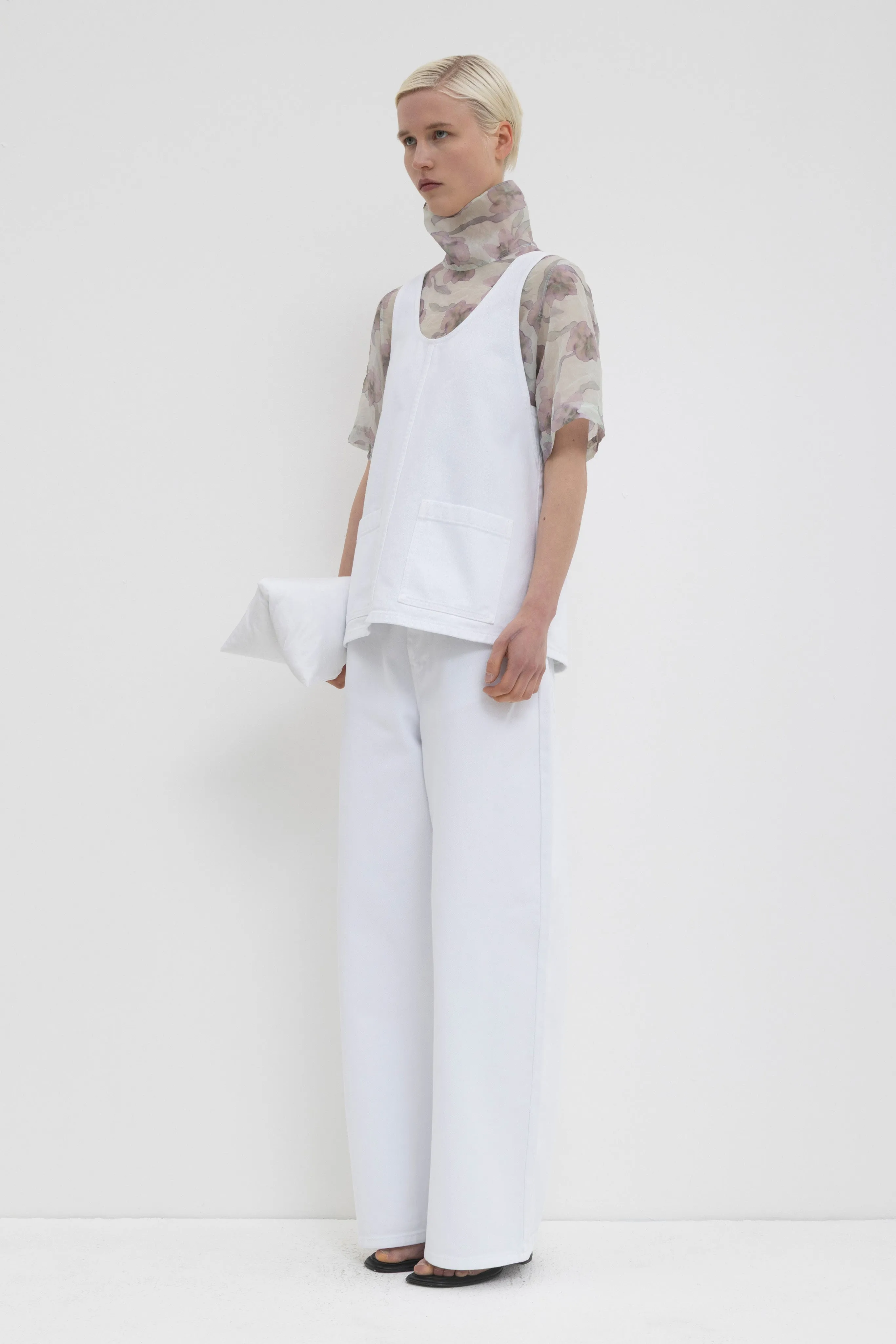 Tralos Denim Top sold by Christian Wijnants product image thumbnail 5
