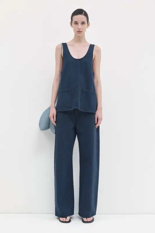 Tralos Denim Top made by Christian Wijnants