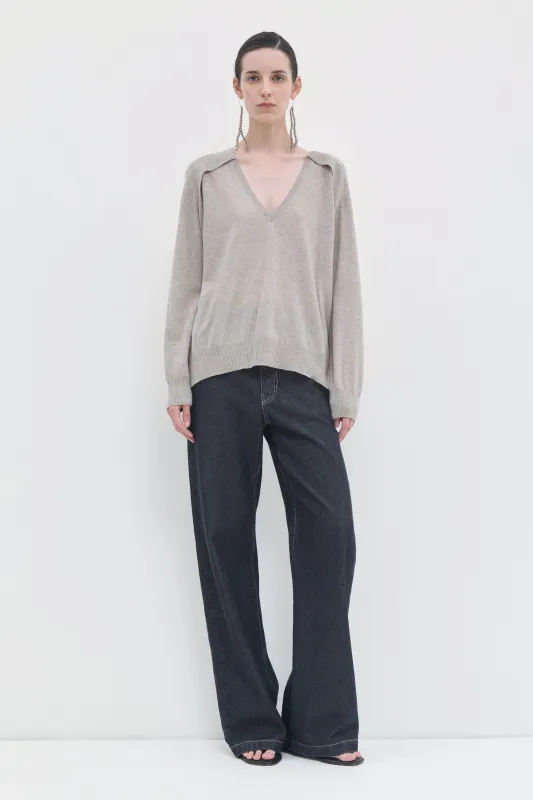 Kura V-Neck Sweater made by Christian Wijnants