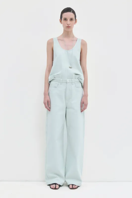 Pullos Denim Pants sold by Christian Wijnants