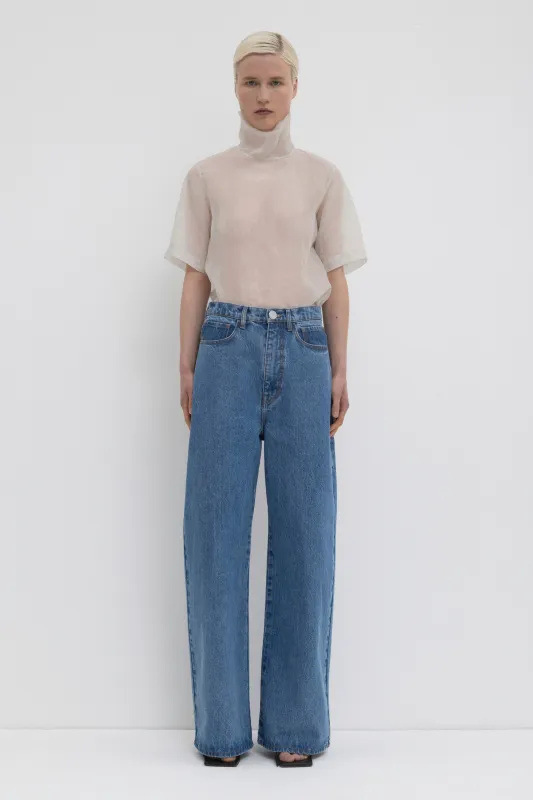Pullos Denim Pants made by Christian Wijnants