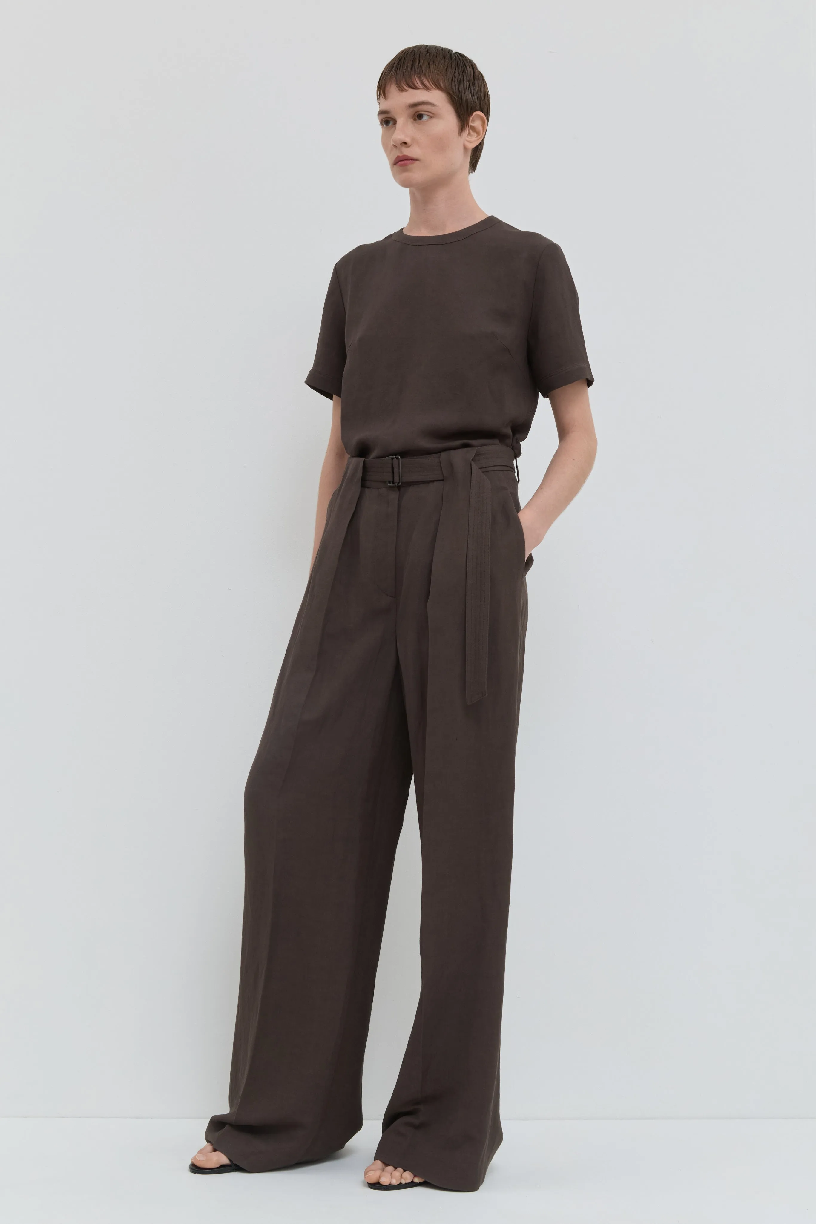 Palesa High Waist Belted Pants sold by Christian Wijnants product image thumbnail 3