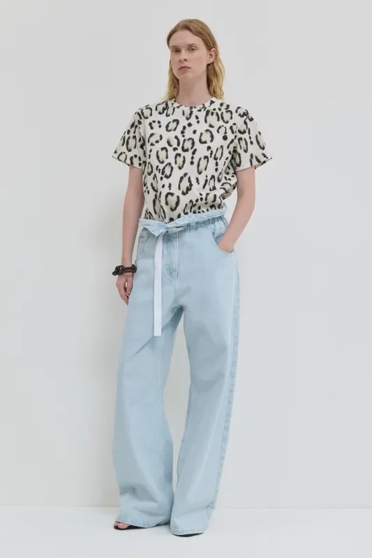 Taldia Cotton T-Shirt made by Christian Wijnants