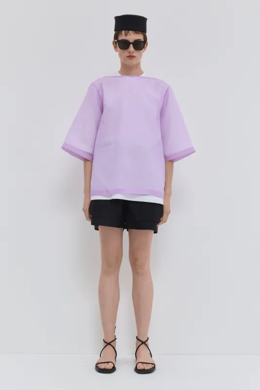Tuli Boat Neck Top made by Christian Wijnants