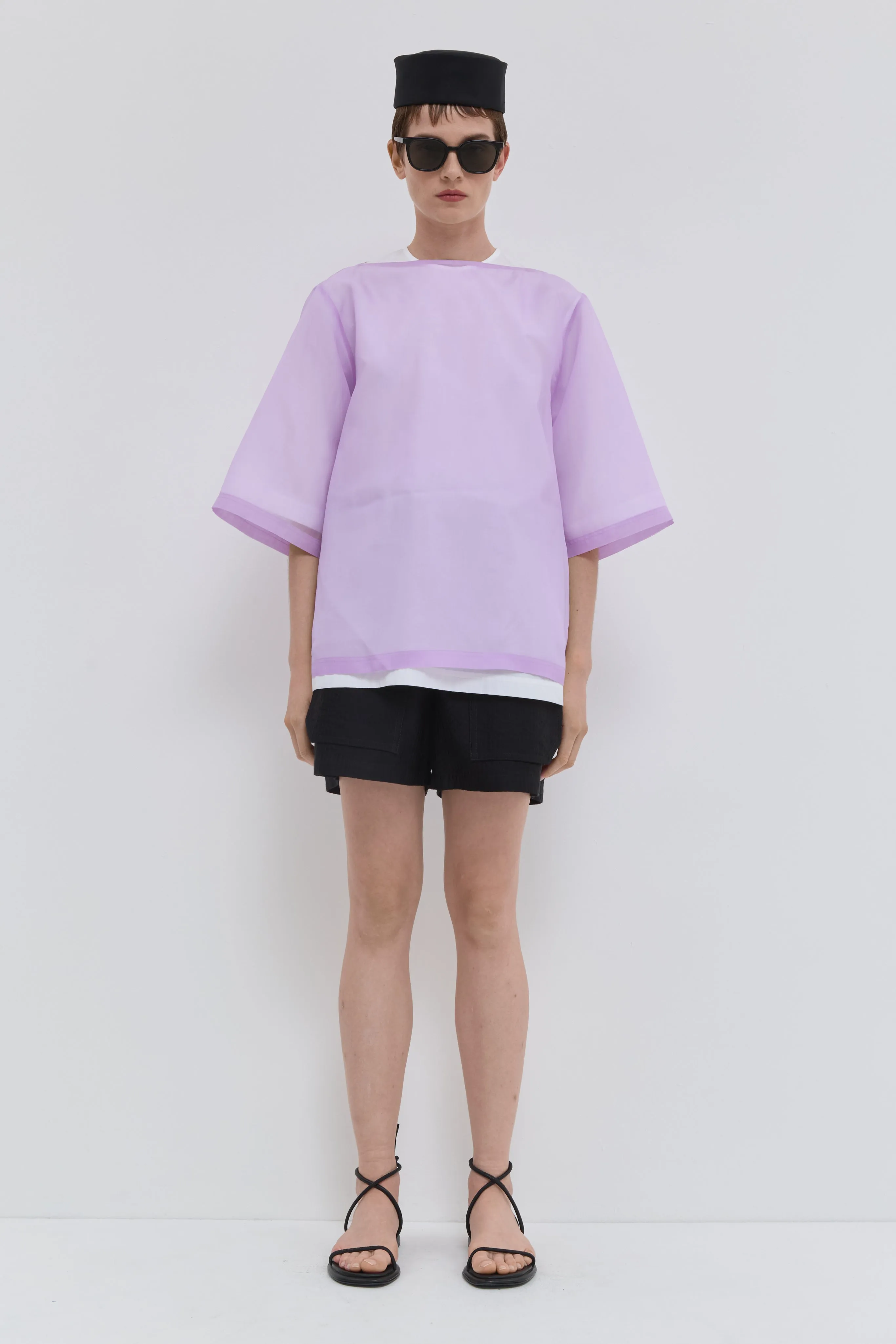 Tuli Boat Neck Top sold by Christian Wijnants