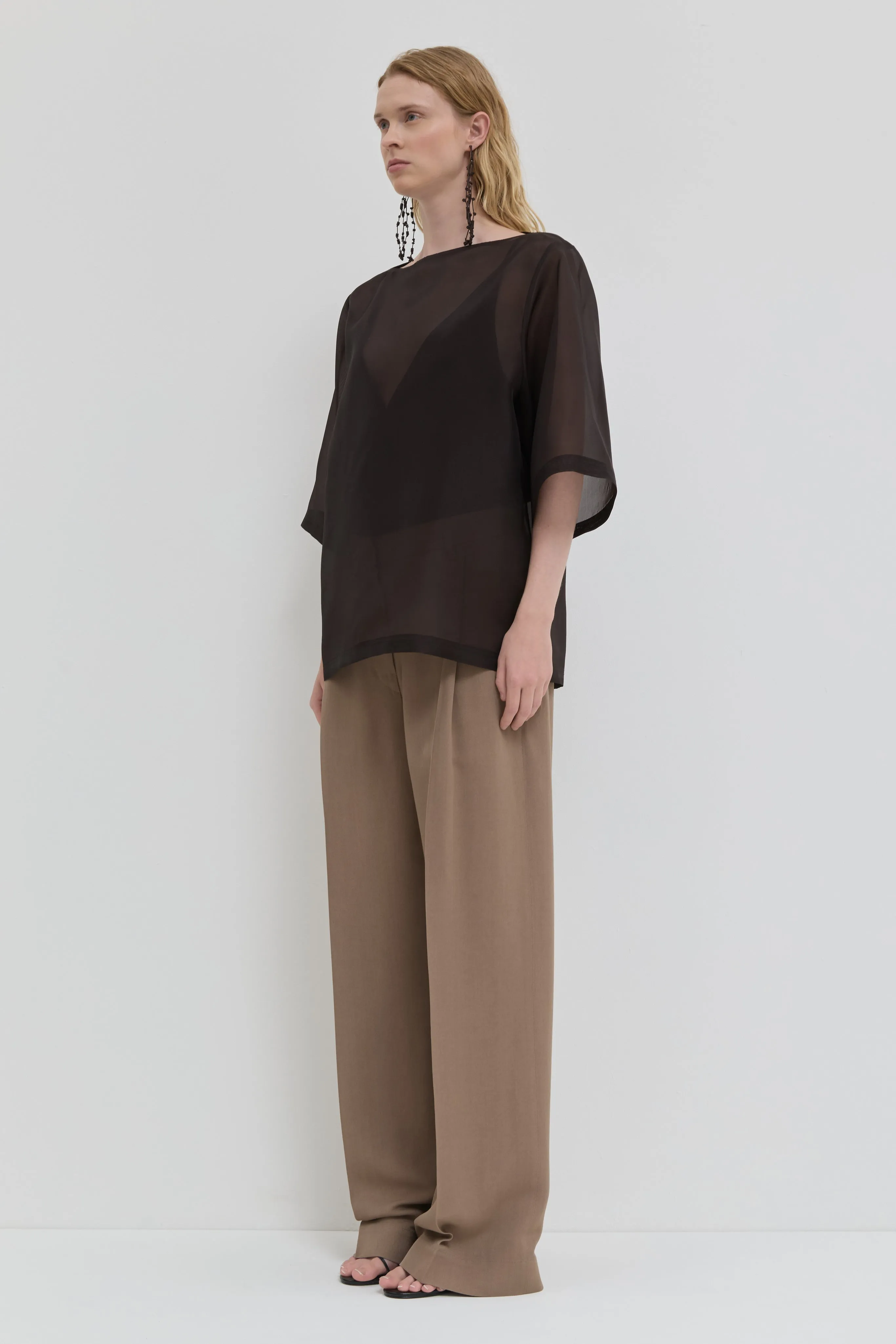 Tuli Boat Neck Top sold by Christian Wijnants product image thumbnail 4