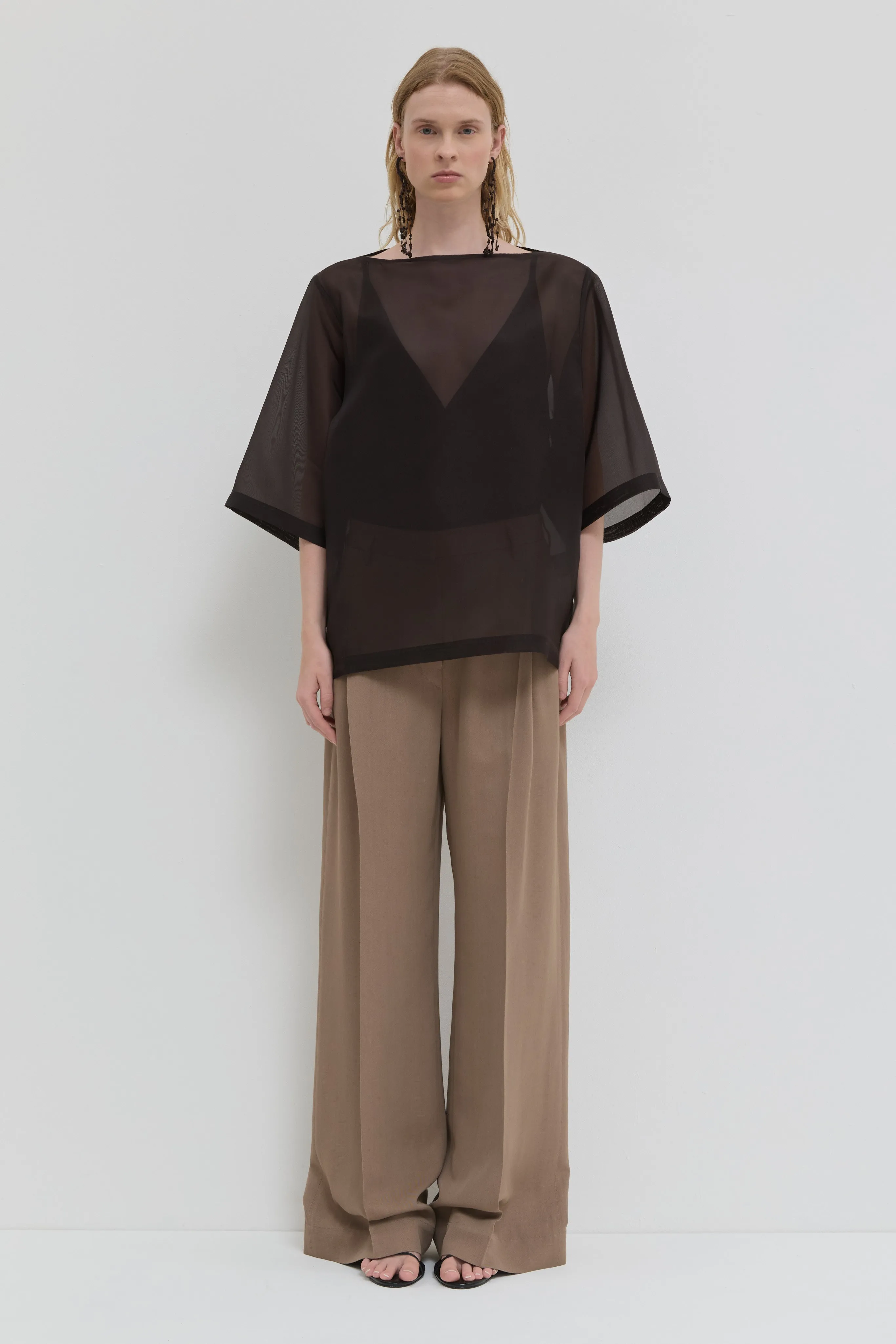 Tuli Boat Neck Top sold by Christian Wijnants product image thumbnail 3
