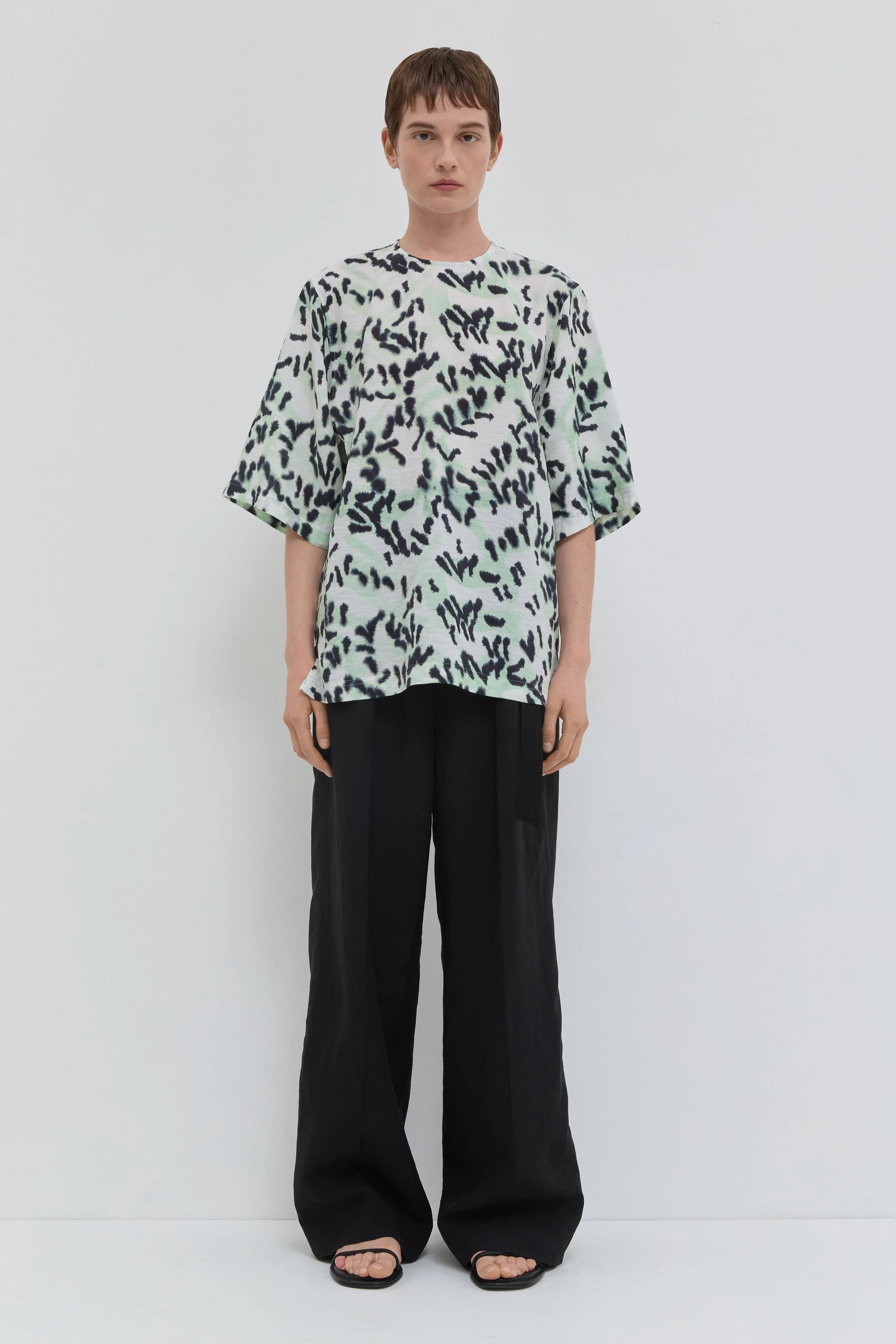 Terra Loose Top sold by Christian Wijnants