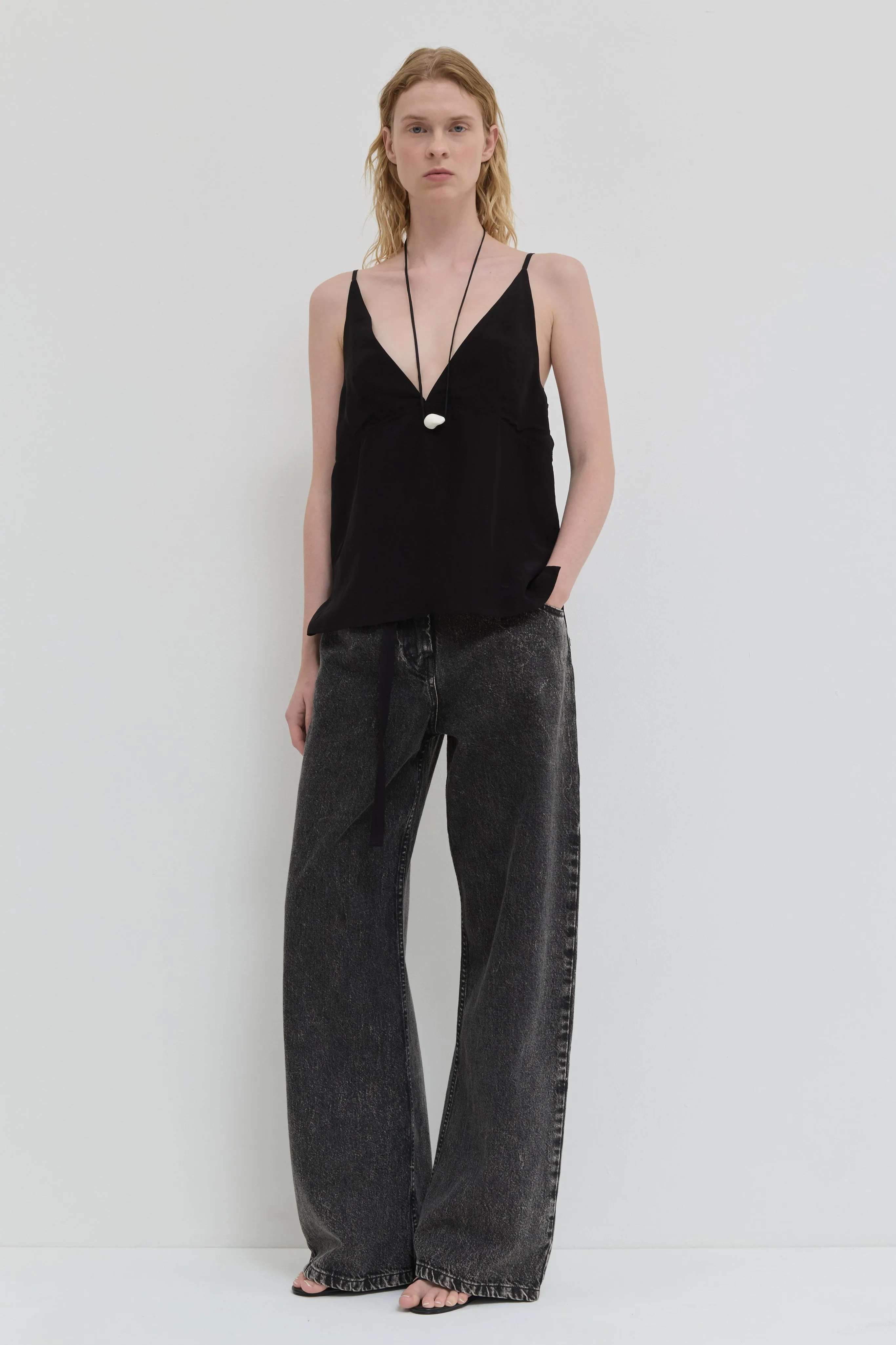 Tulip V-Neck Top sold by Christian Wijnants product image thumbnail 5