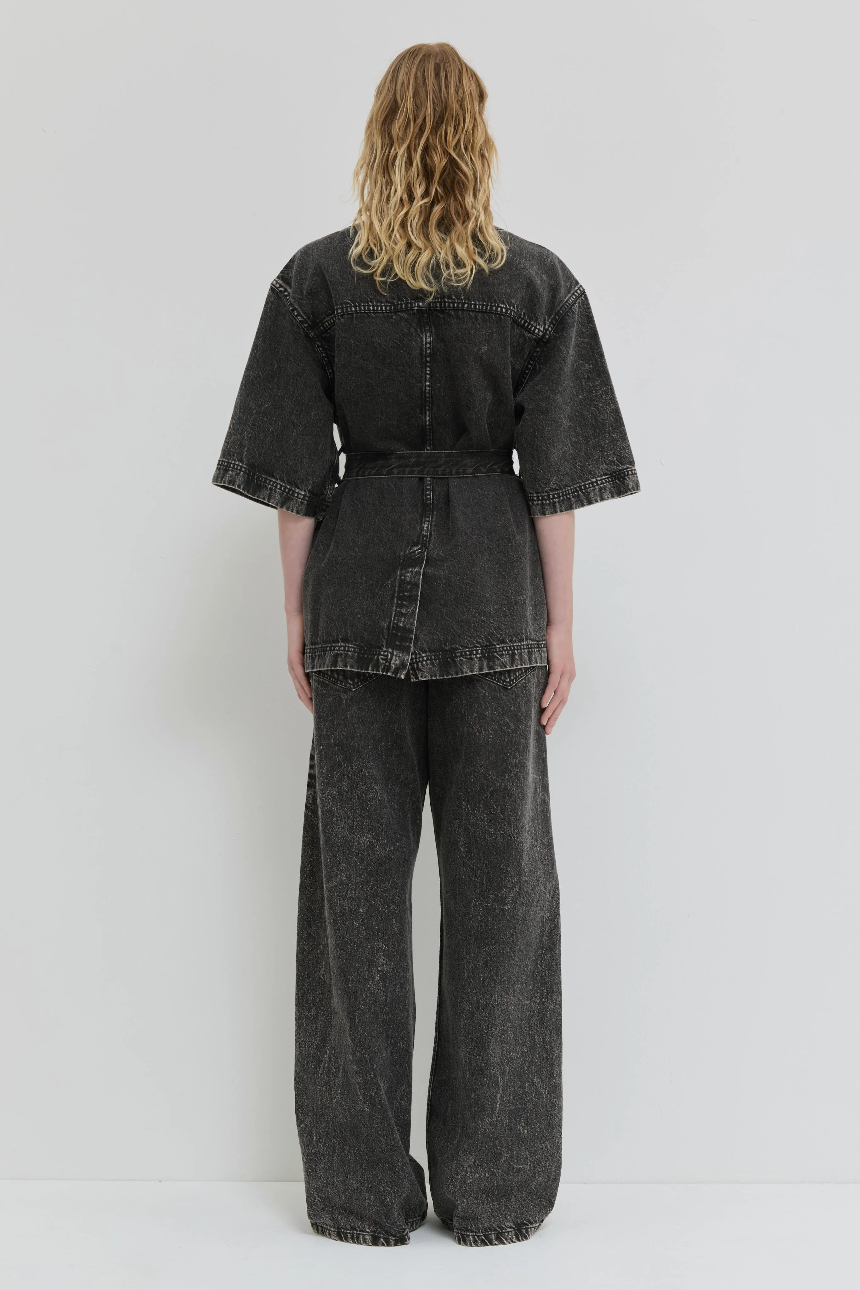 Jongolo Denim Jacket sold by Christian Wijnants product image thumbnail 5