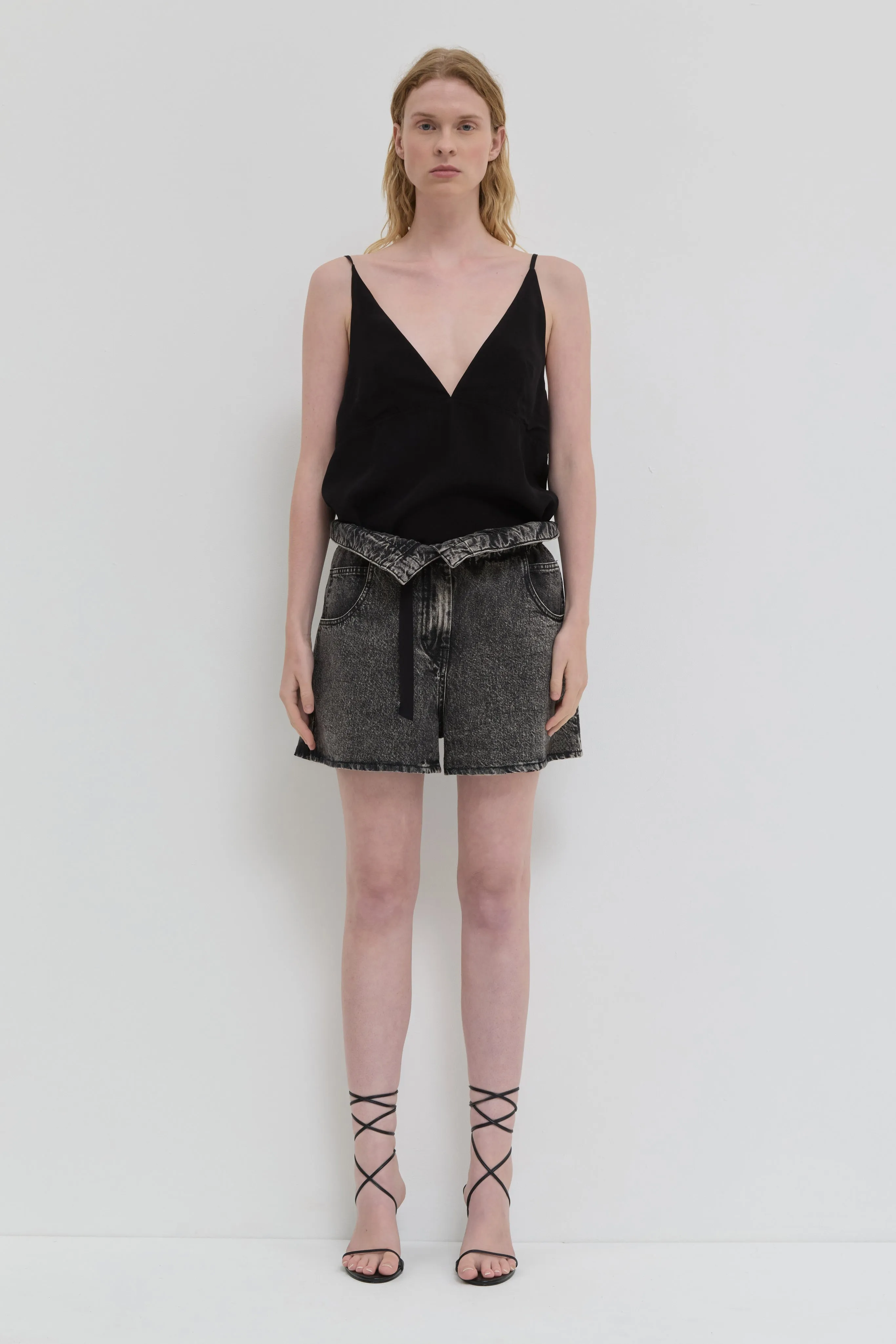 Potali Belted Shorts sold by Christian Wijnants
