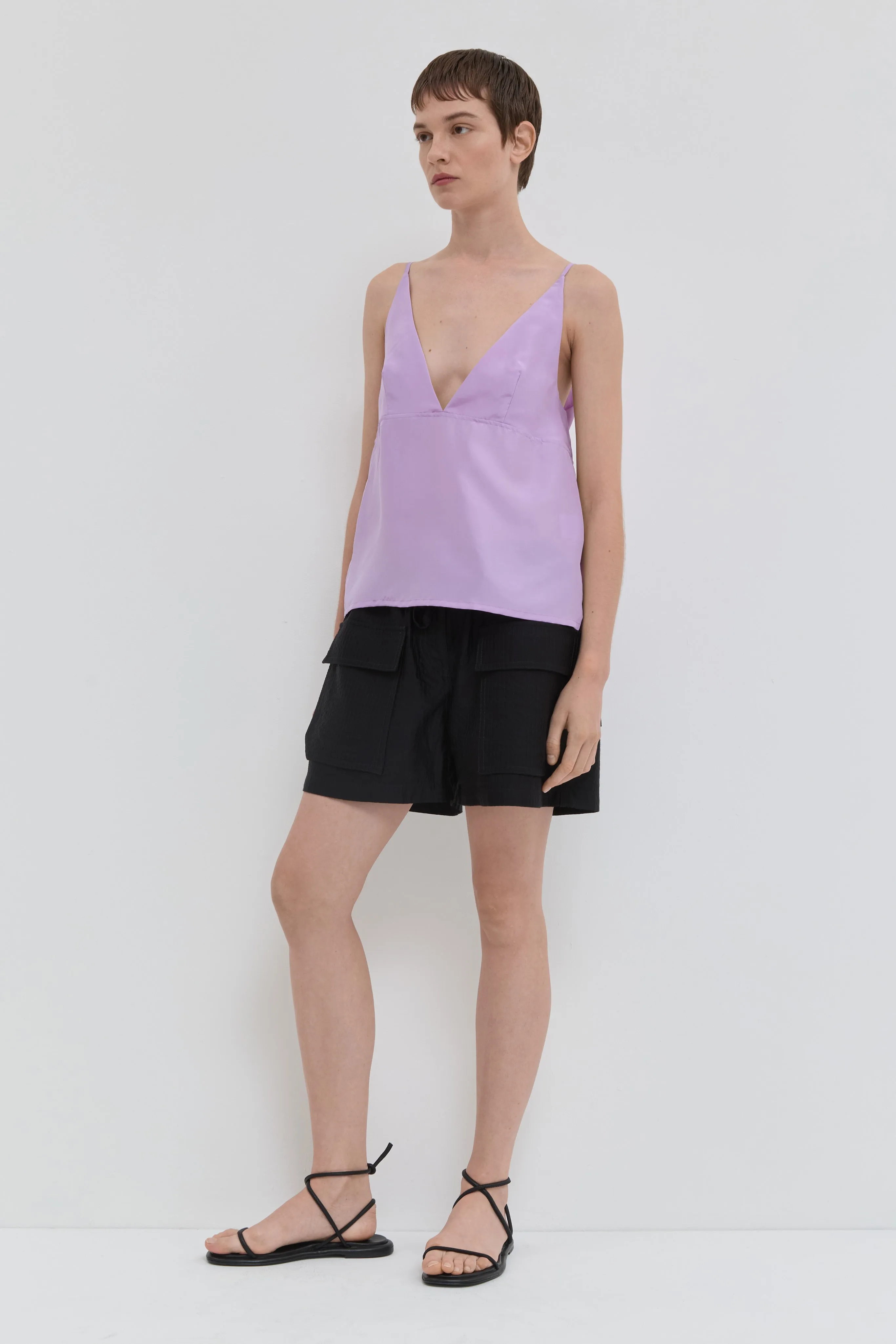 Tulip V-Neck Top sold by Christian Wijnants product image thumbnail 3