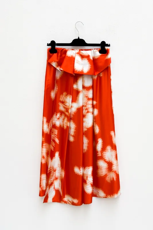 Senda Skirt With Elastic Waist And Front Flap made by Christian Wijnants