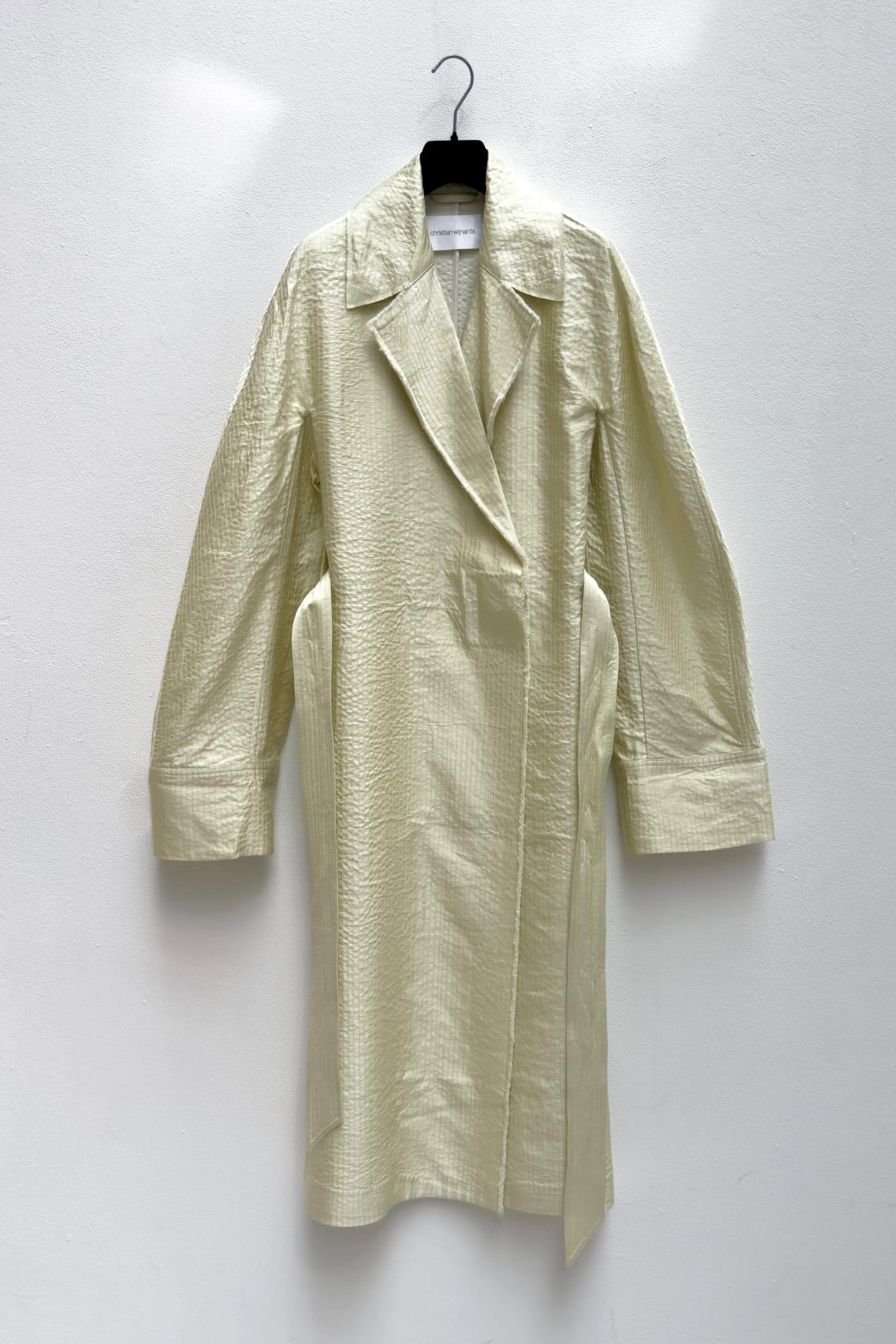 Cumina Quilted Coat sold by Christian Wijnants