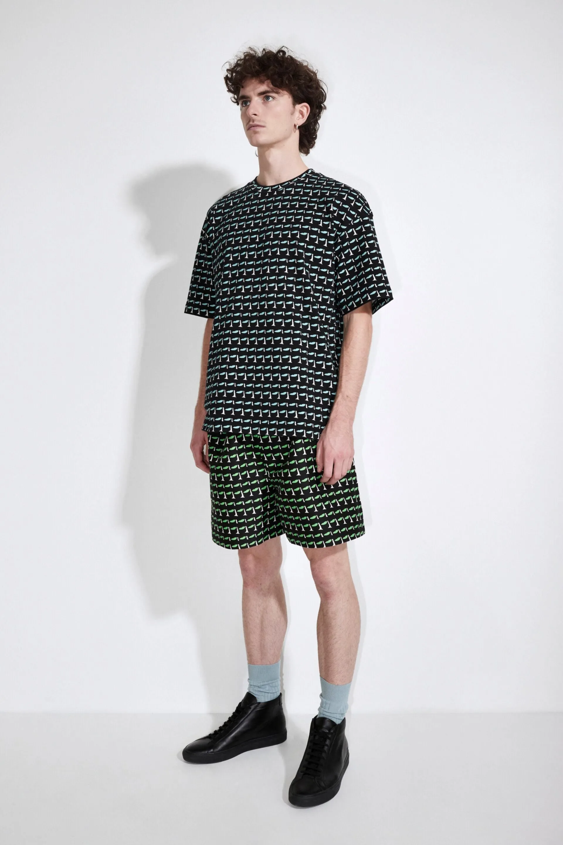 Pablo Elastic Waistband Shorts sold by Christian Wijnants product image thumbnail 2
